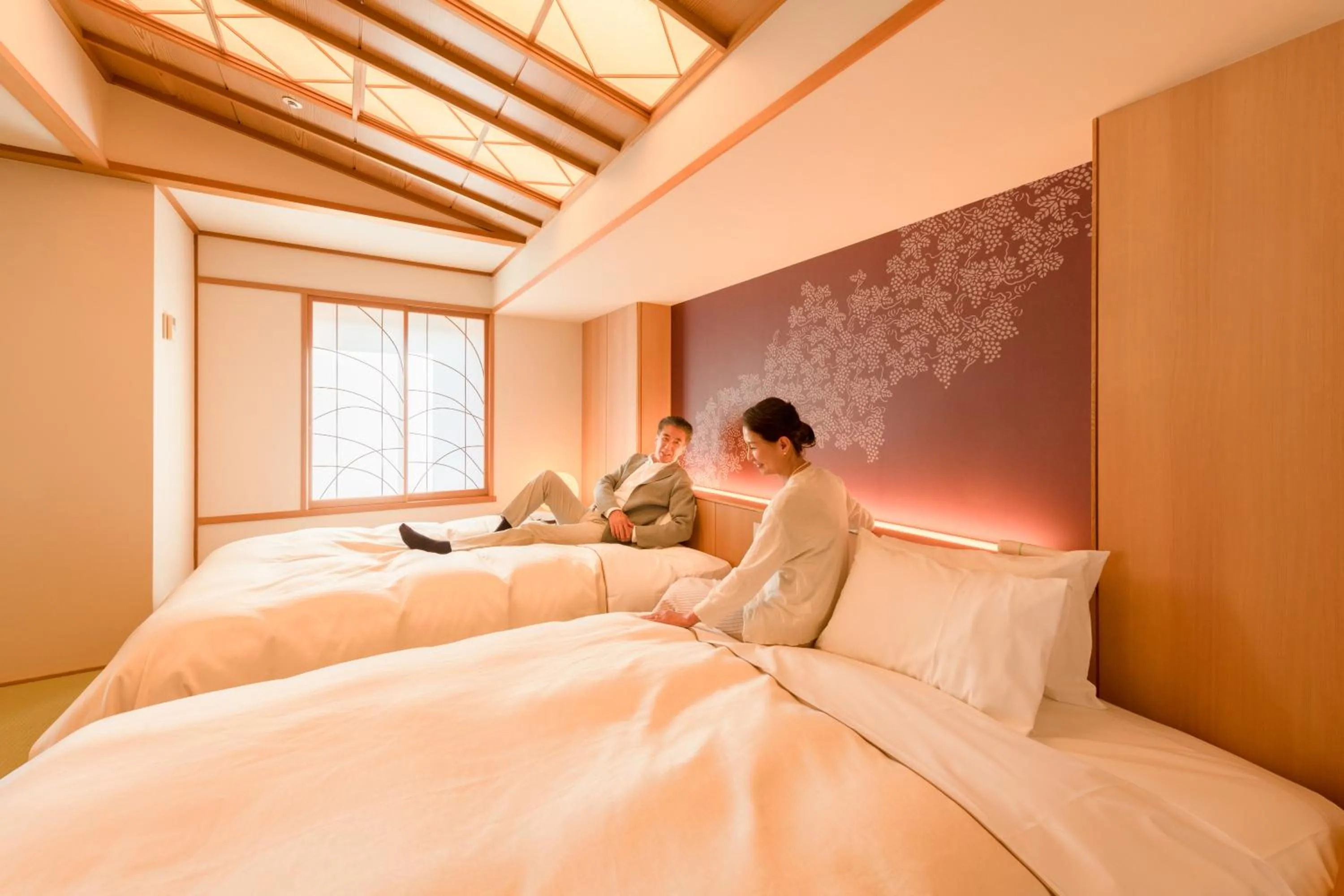 Bed in Hotel Kasugai