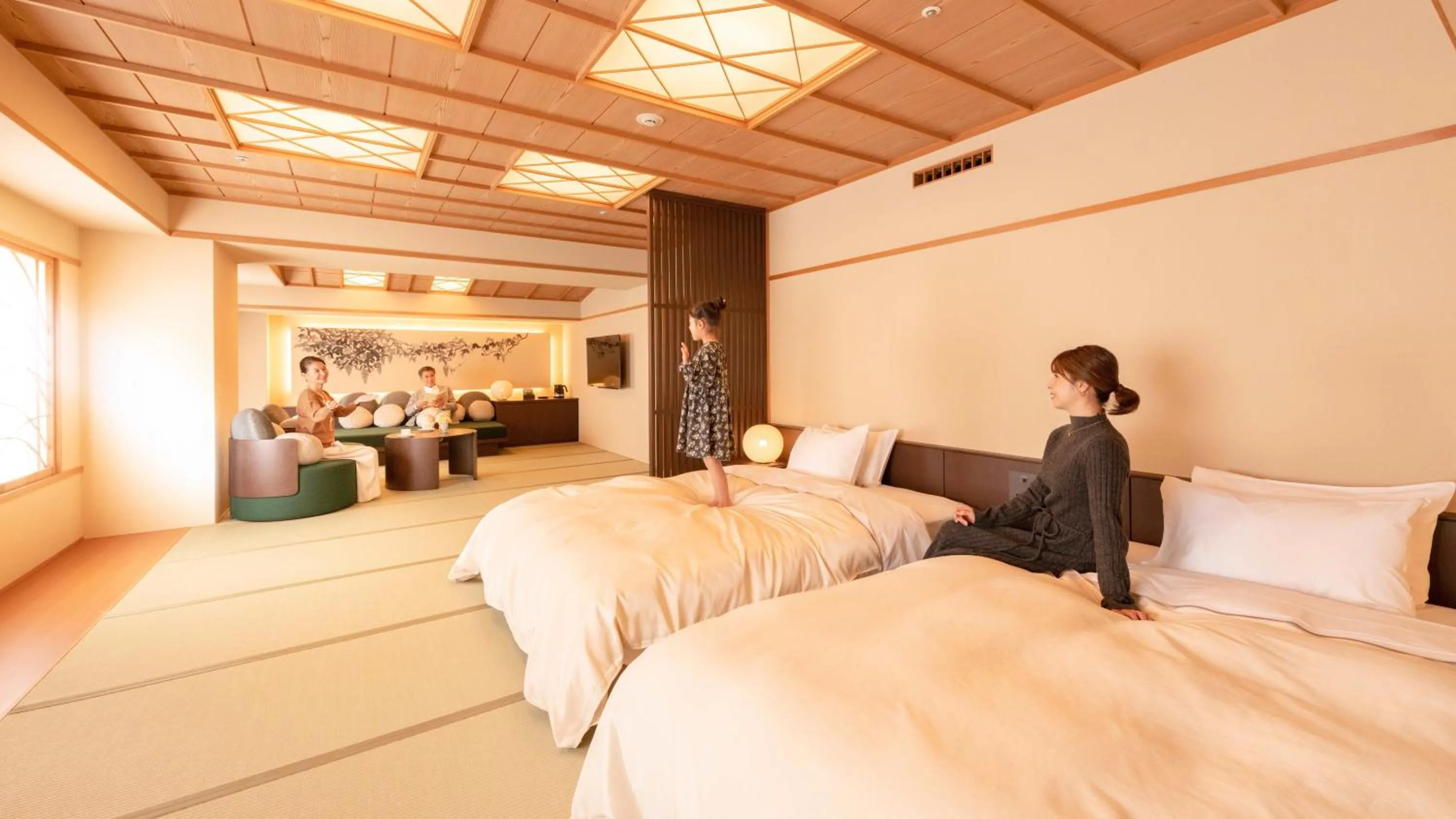 Bed in Hotel Kasugai