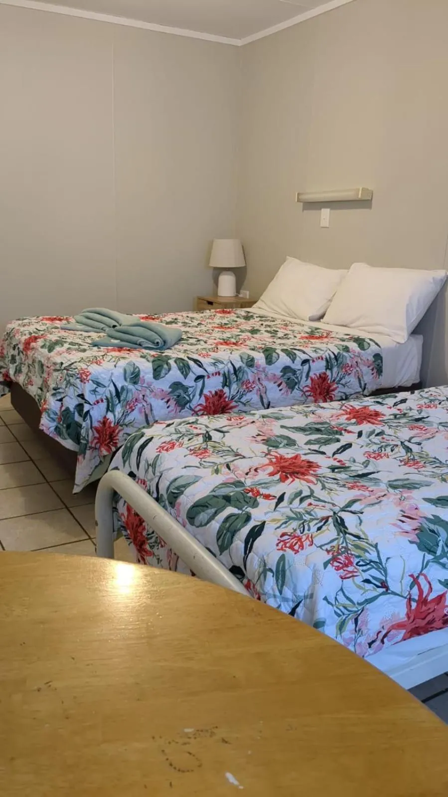 Bed in Blackall Caravan Park