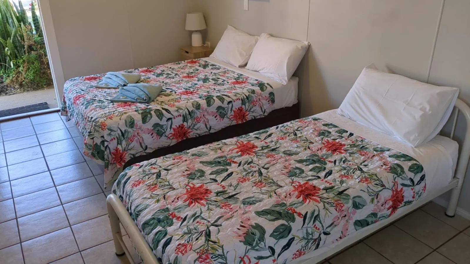 Bed in Blackall Caravan Park