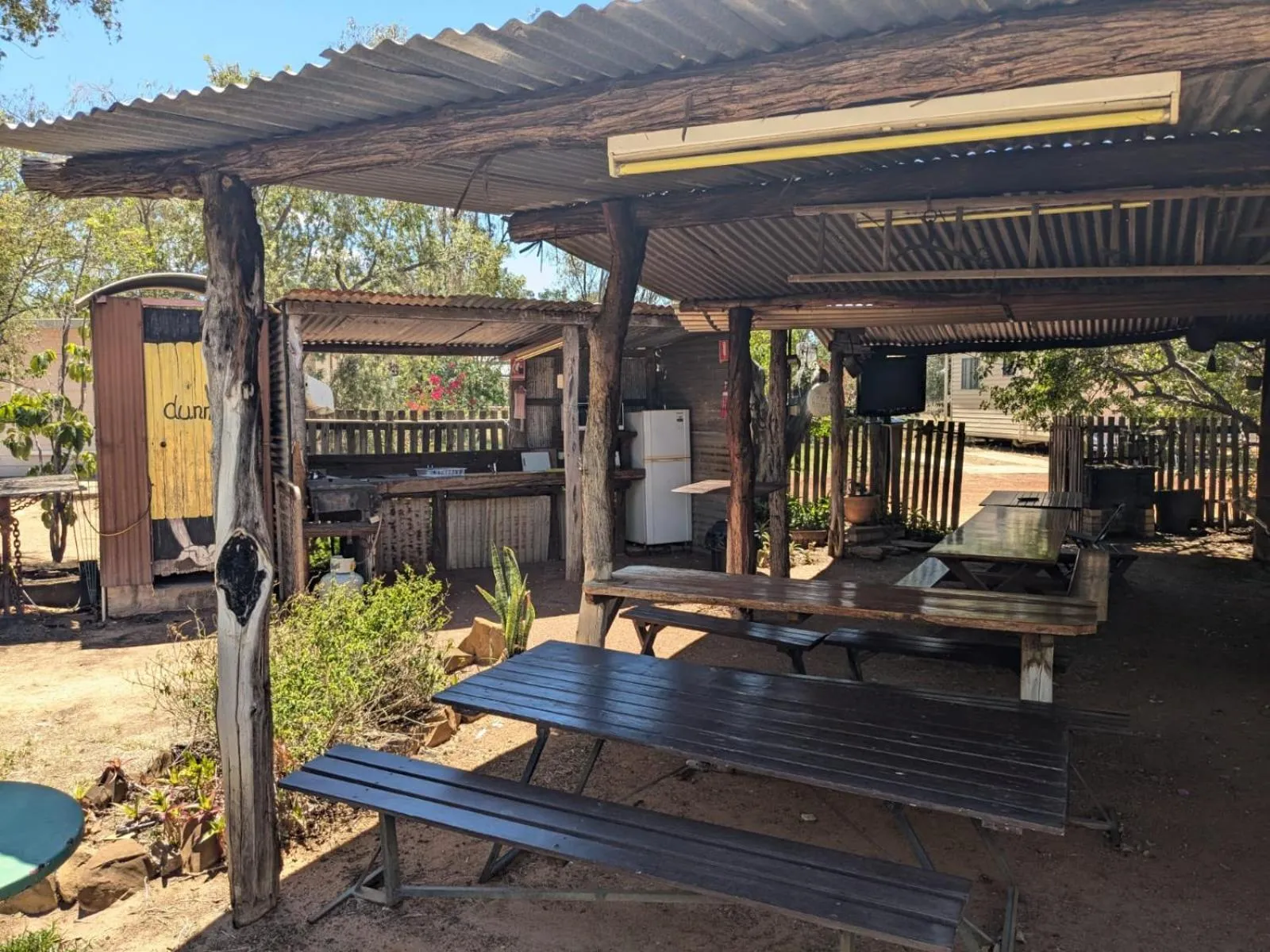 Day in Blackall Caravan Park