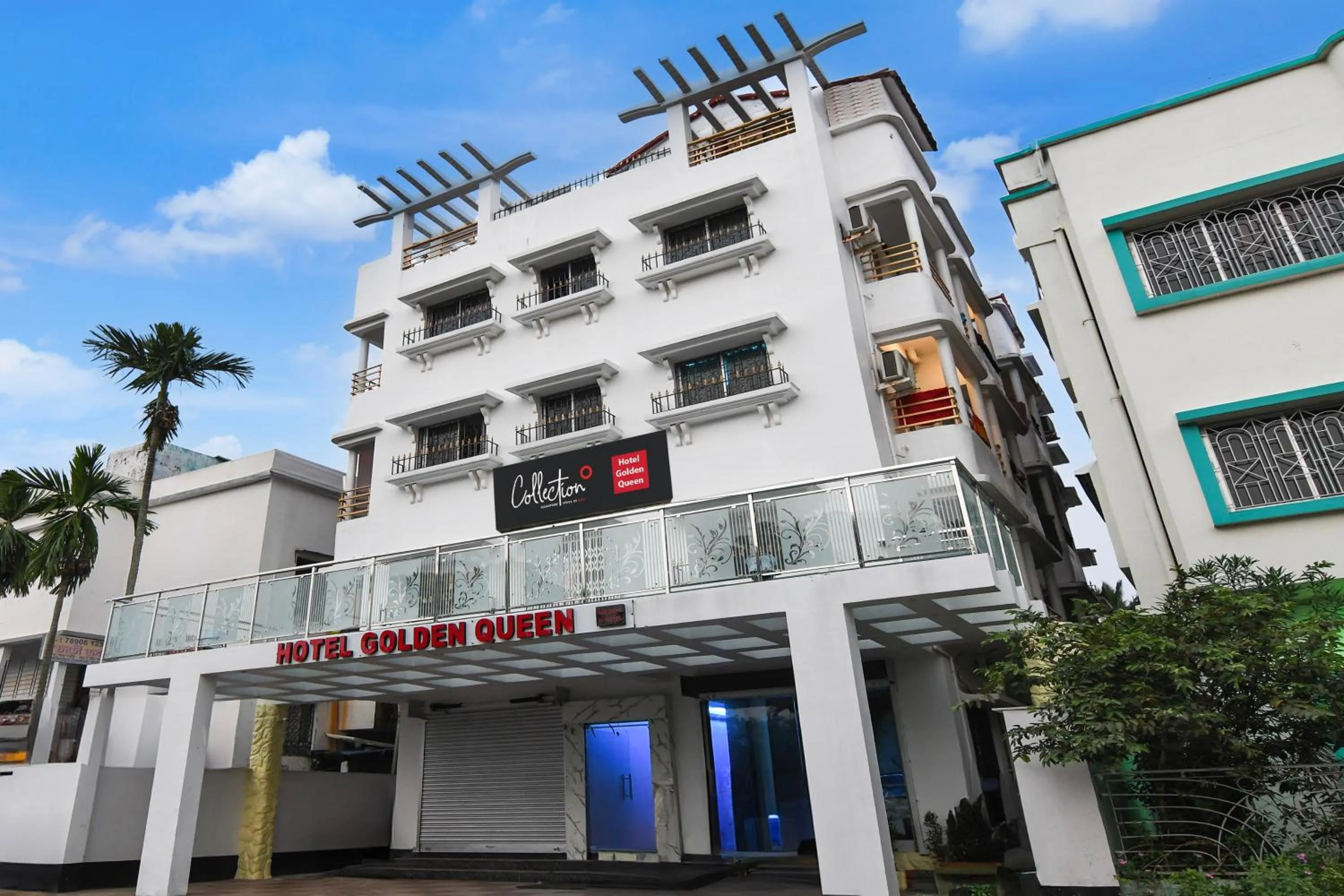 Facade/entrance in Hotel O Golden Queen