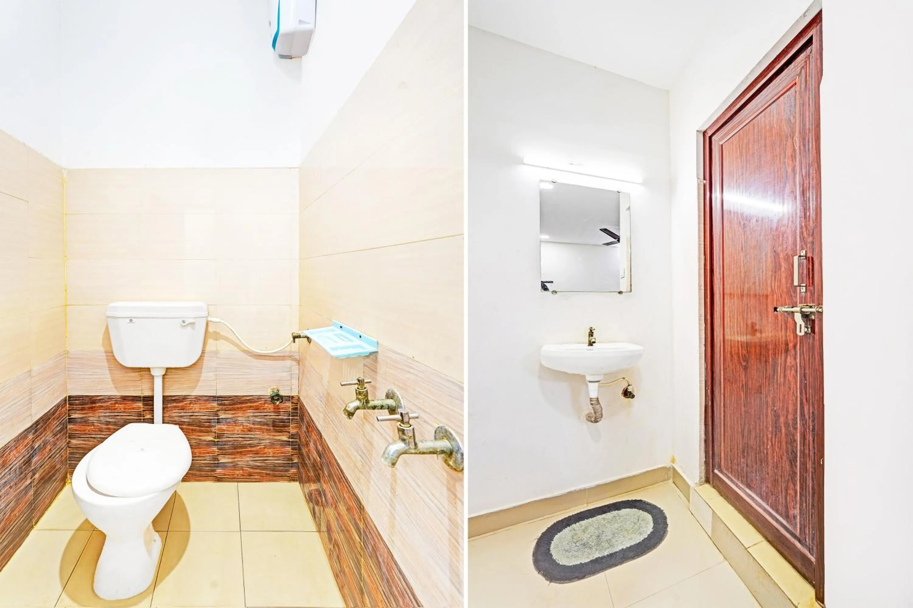 Bathroom in Collection O Vanamthopu Center Nellore Formerly ESR Guest Inn