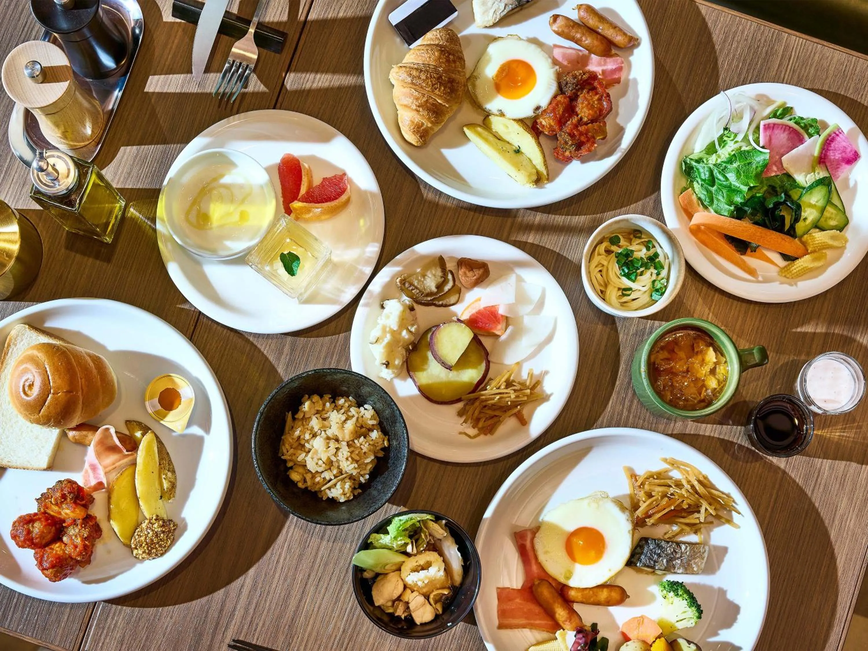 Buffet breakfast in Daiwa Roynet Hotel Akita Ekimae