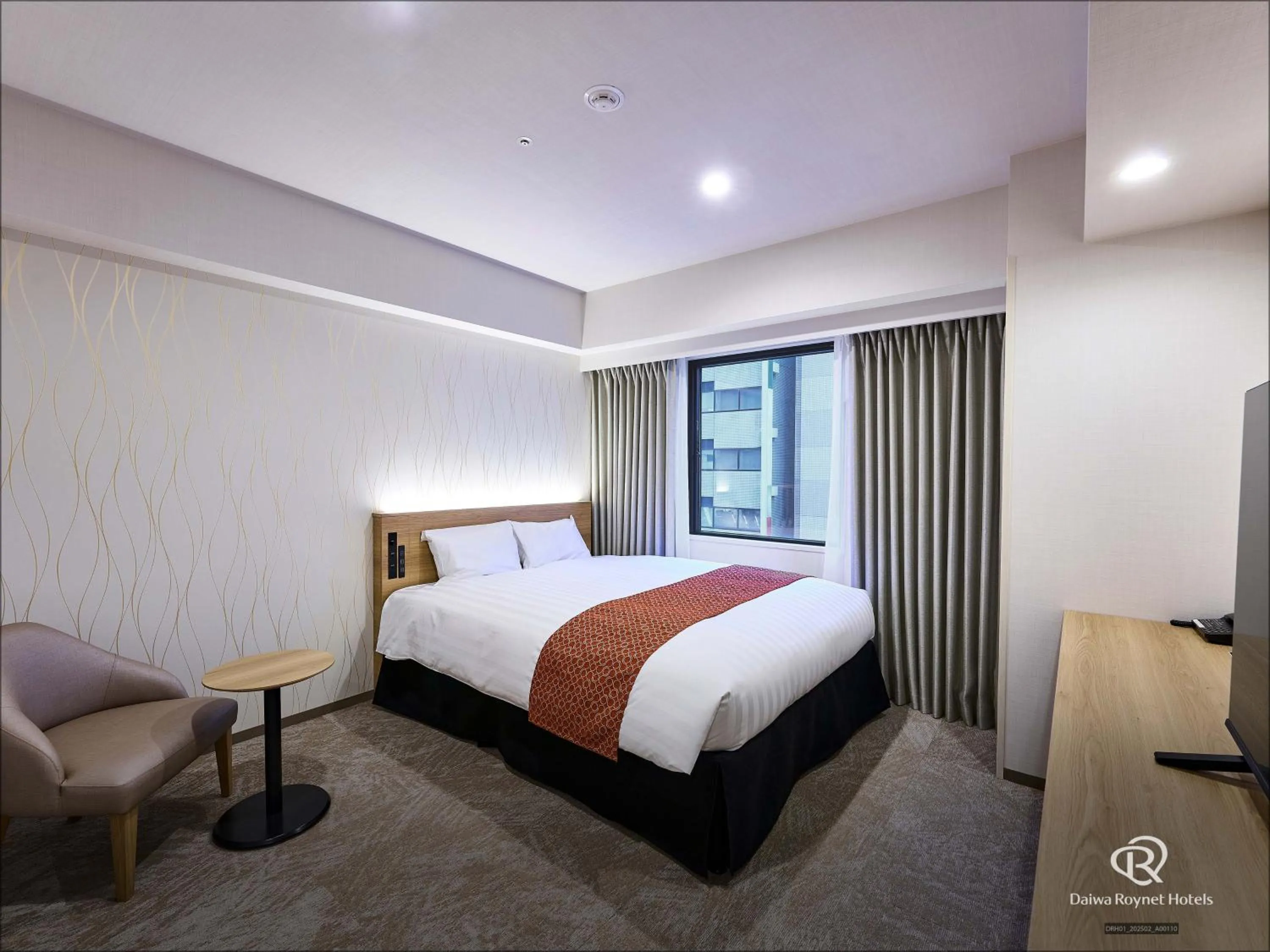 Photo of the whole room, Bed in Daiwa Roynet Hotel Akita Ekimae