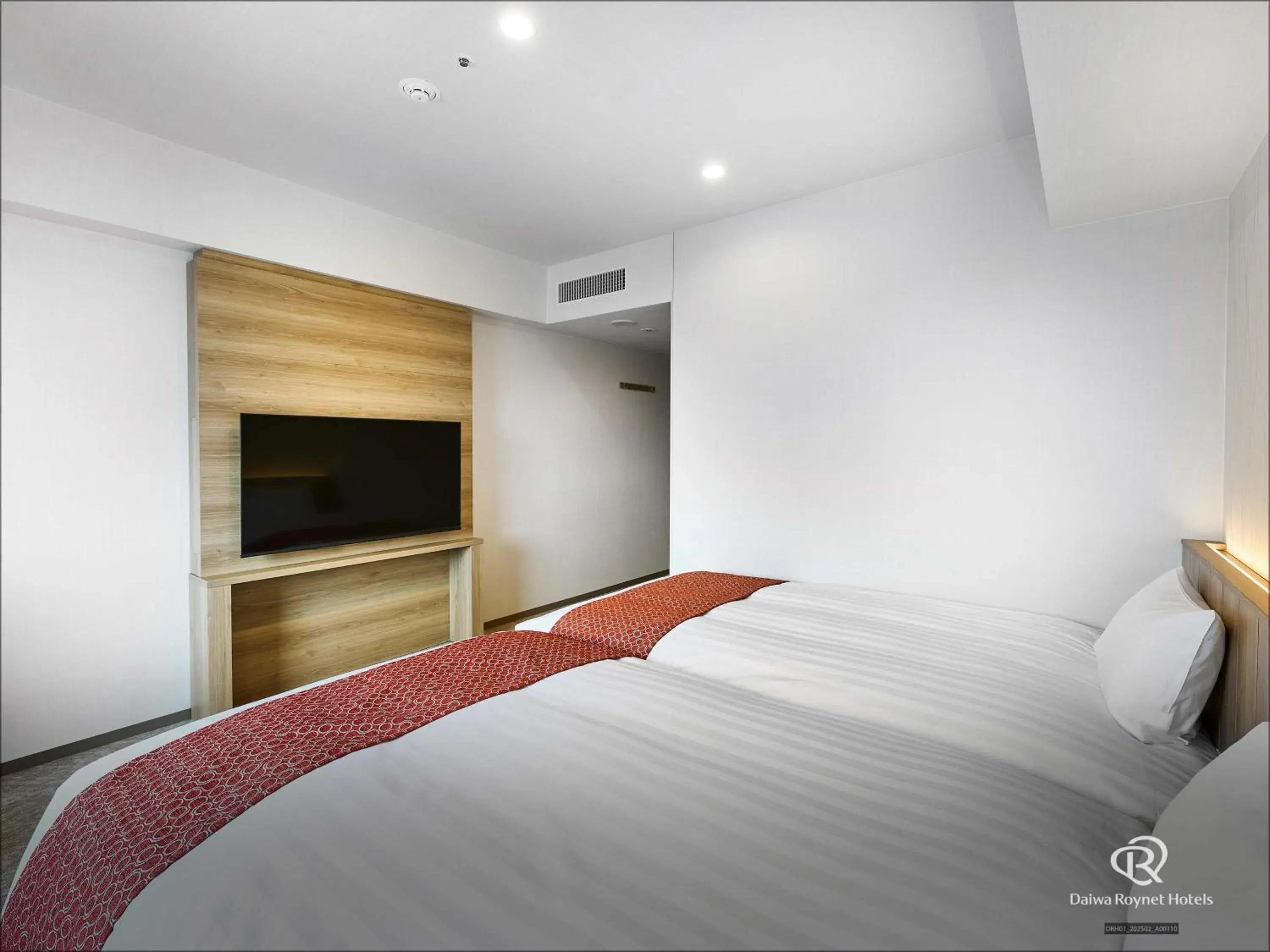 Hollywood Twin Room in Daiwa Roynet Hotel Akita Ekimae Hollywood Twin Room in Daiwa Roynet Hotel Akita Ekimae