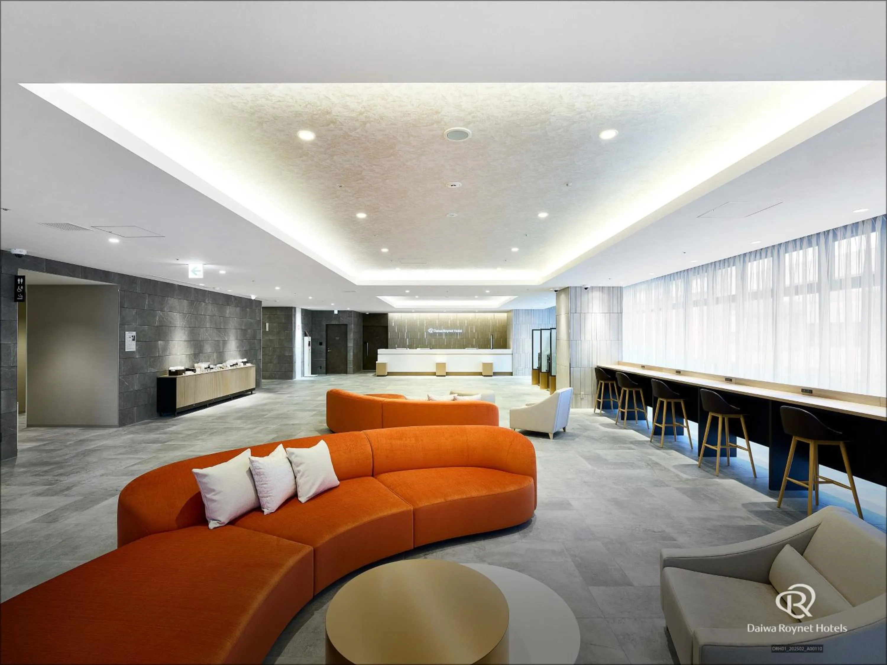 Lobby or reception, Bed in Daiwa Roynet Hotel Akita Ekimae