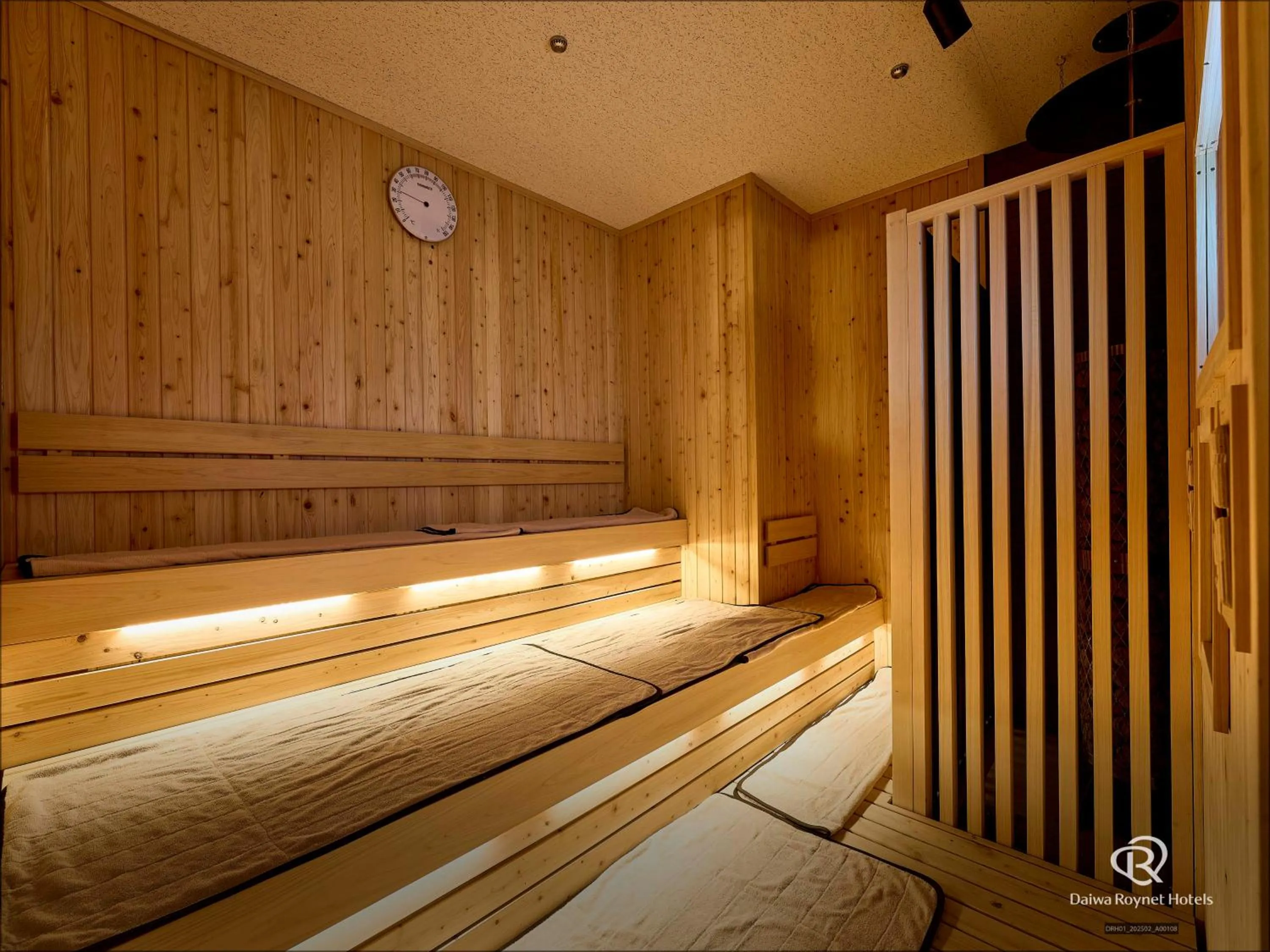 Sauna in Daiwa Roynet Hotel Akita Ekimae