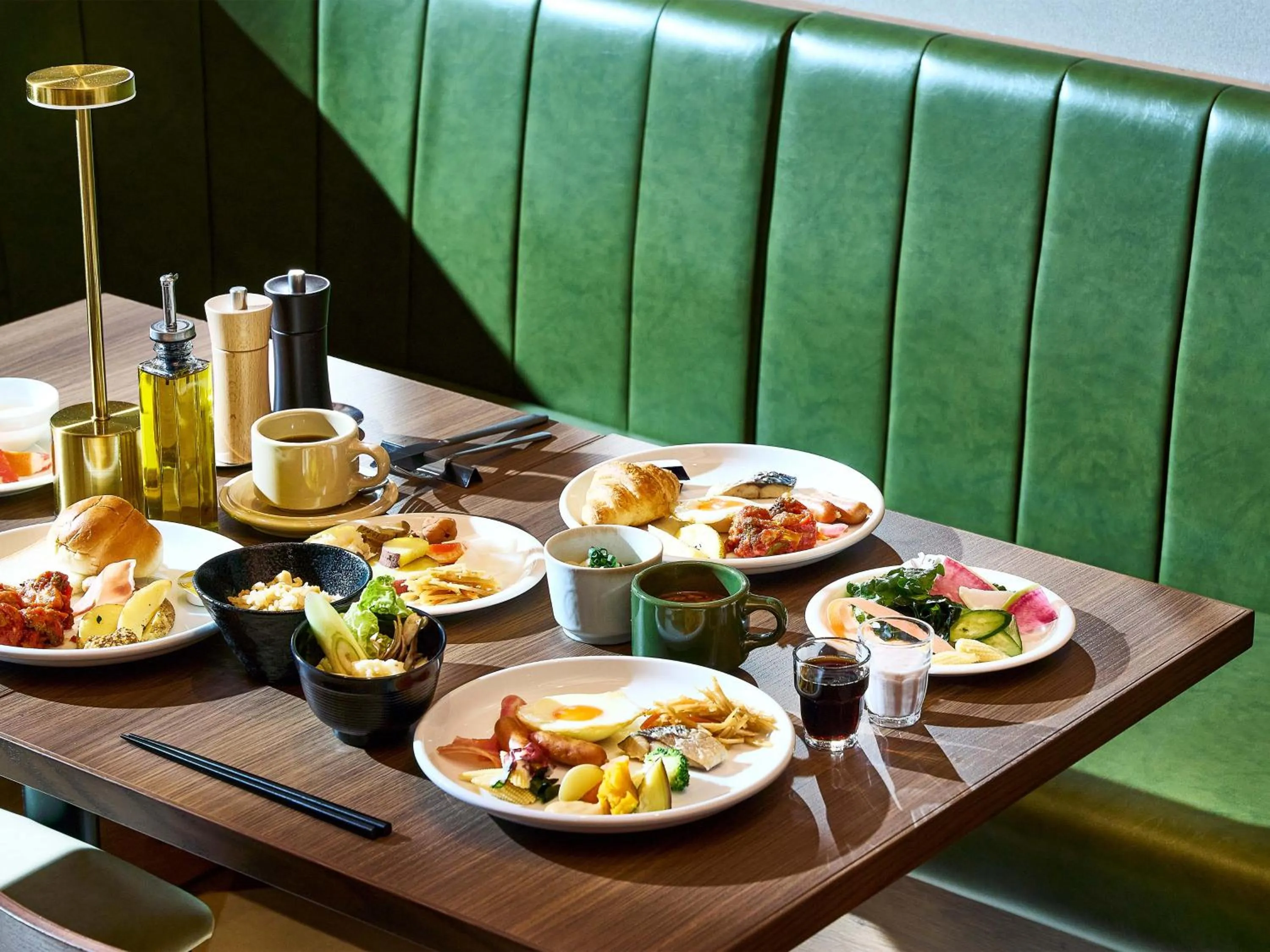 Buffet breakfast in Daiwa Roynet Hotel Akita Ekimae