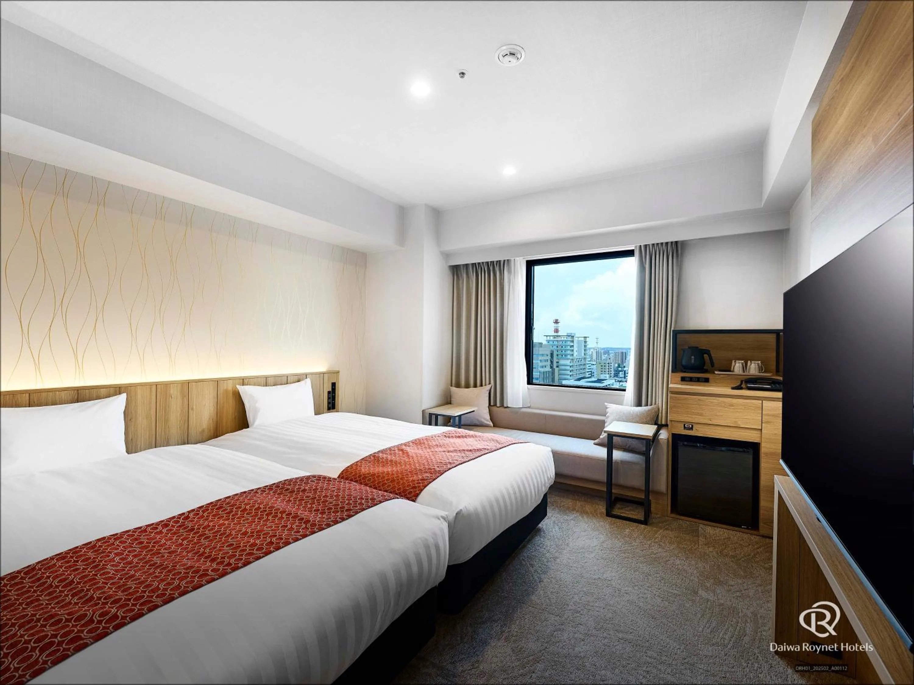 Photo of the whole room, Bed in Daiwa Roynet Hotel Akita Ekimae