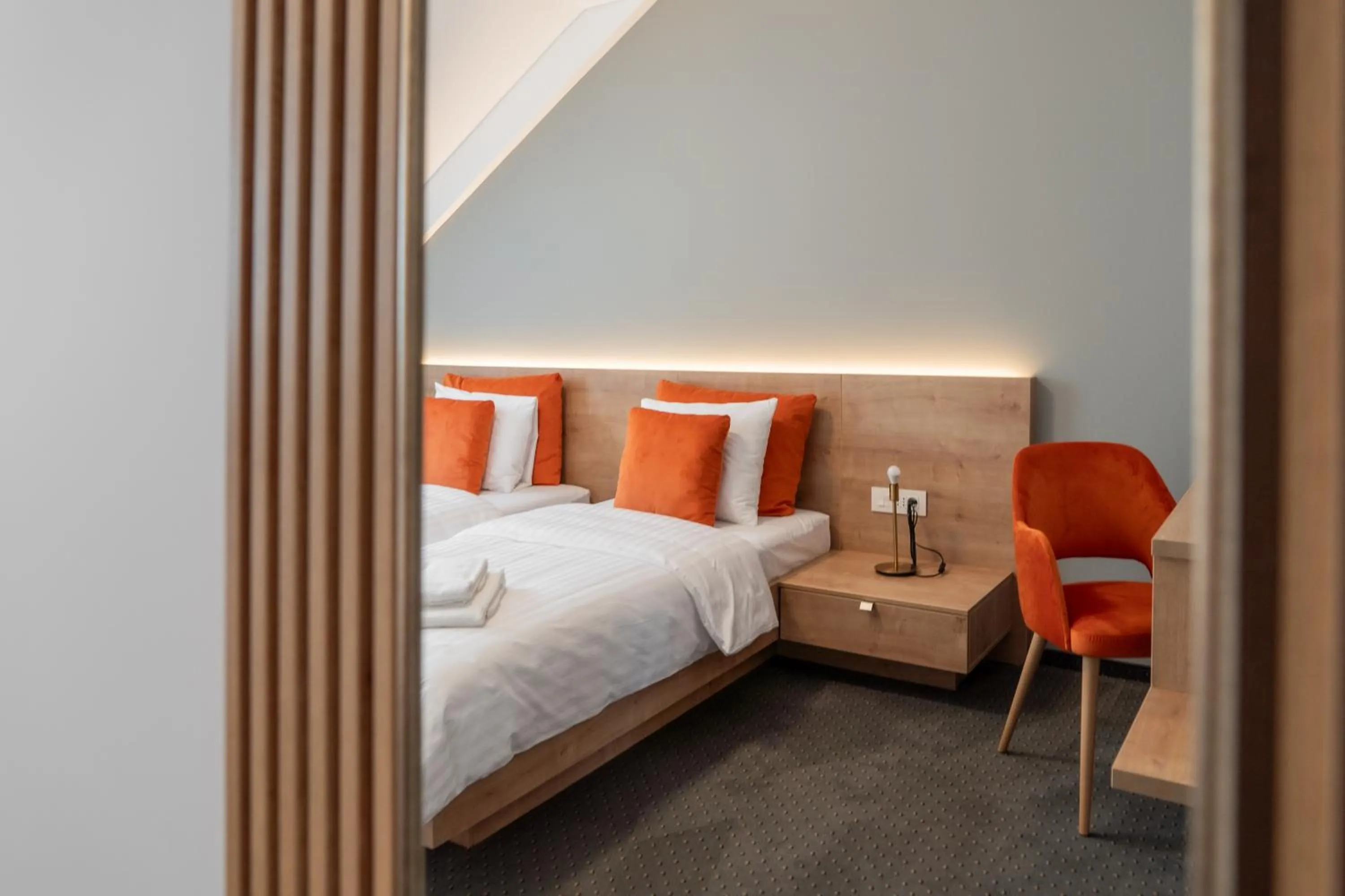 Bed in No Pardon Hotel