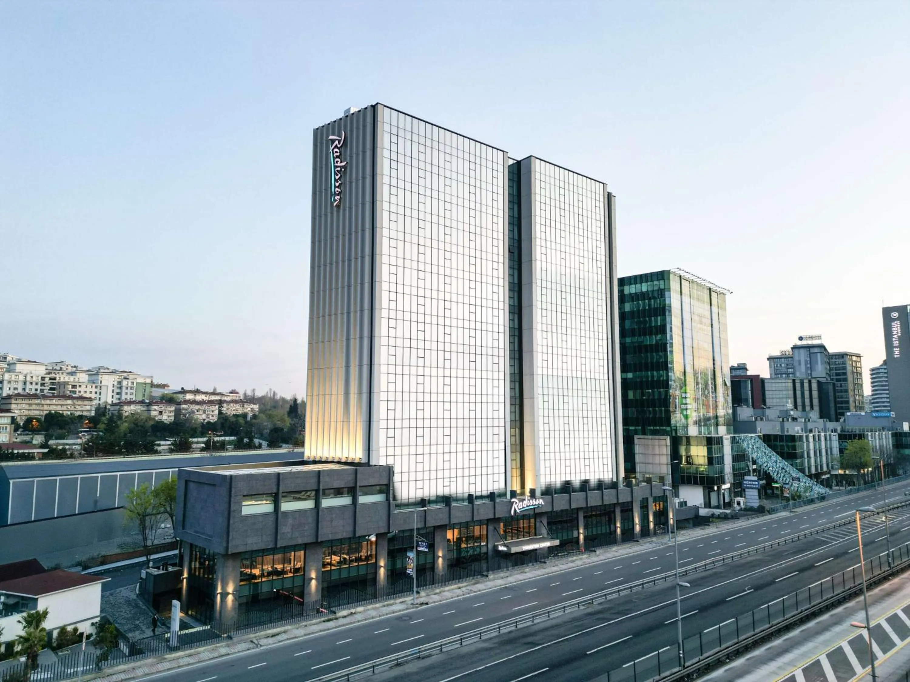 Property building in Radisson Hotel Istanbul Merter