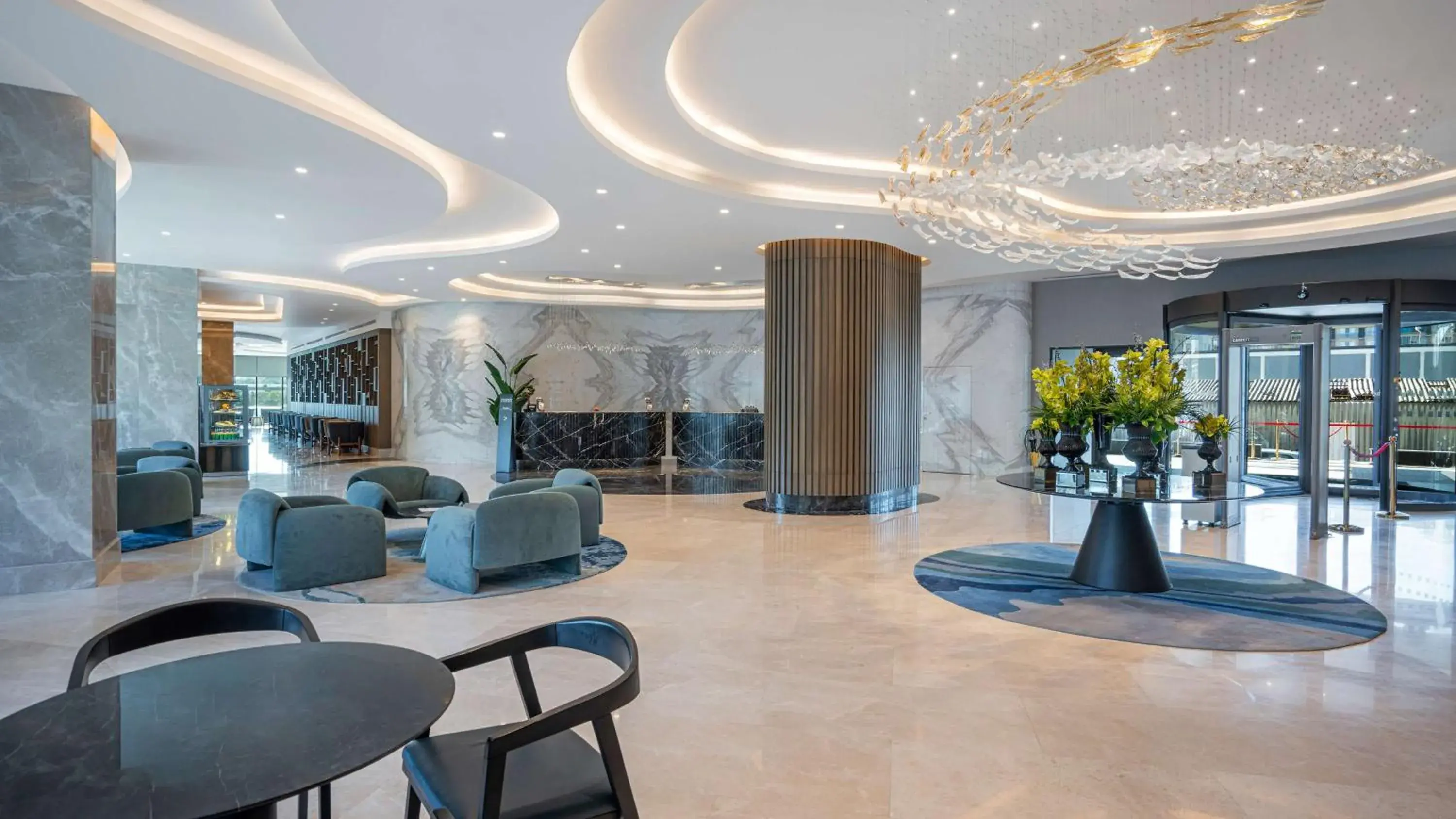Lobby or reception in Radisson Hotel Istanbul Merter Lobby or reception in Radisson Hotel Istanbul Merter