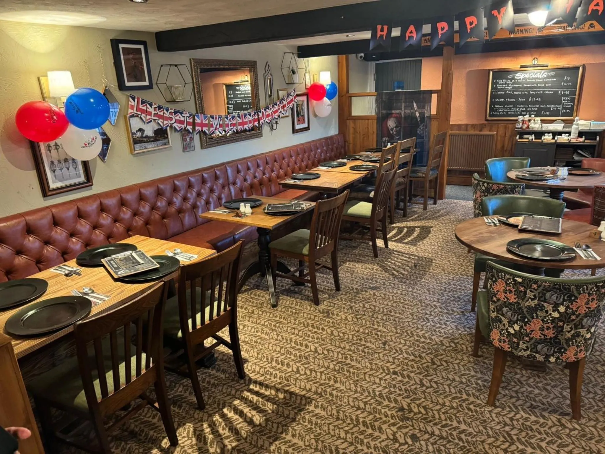 Dining area in The Shambles