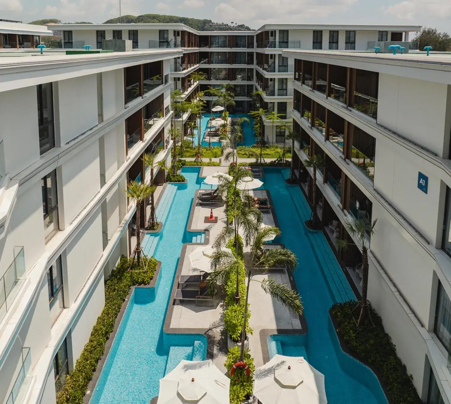 Property building in Kora Beach Resort Phuket Property building in Kora Beach Resort Phuket