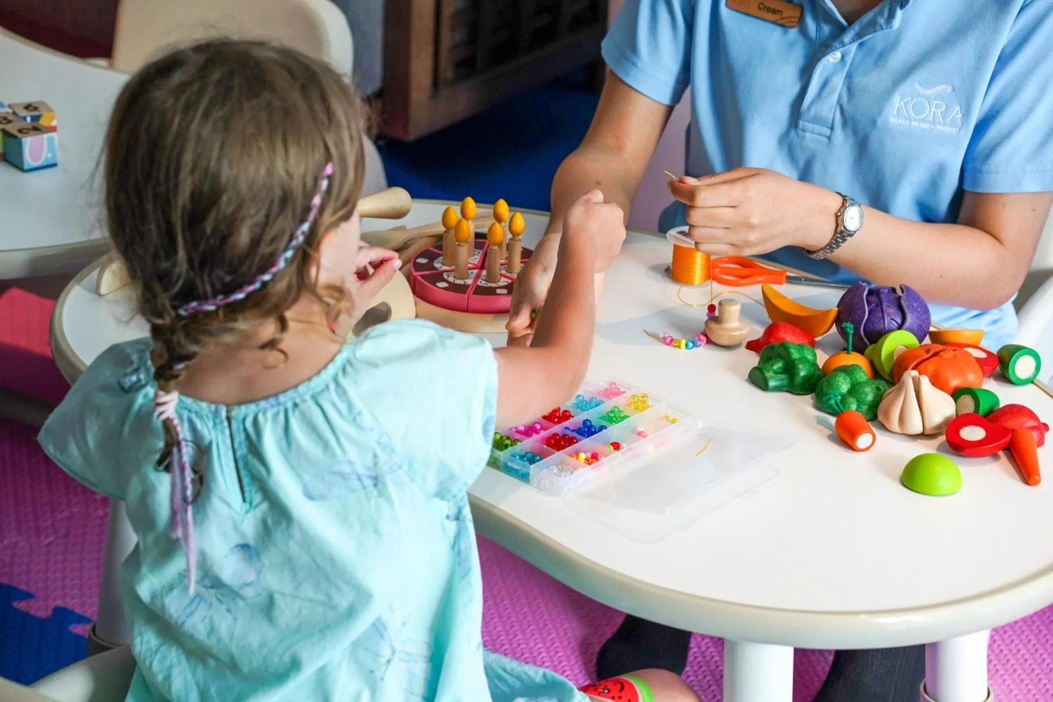 Children play ground in Kora Beach Resort Phuket