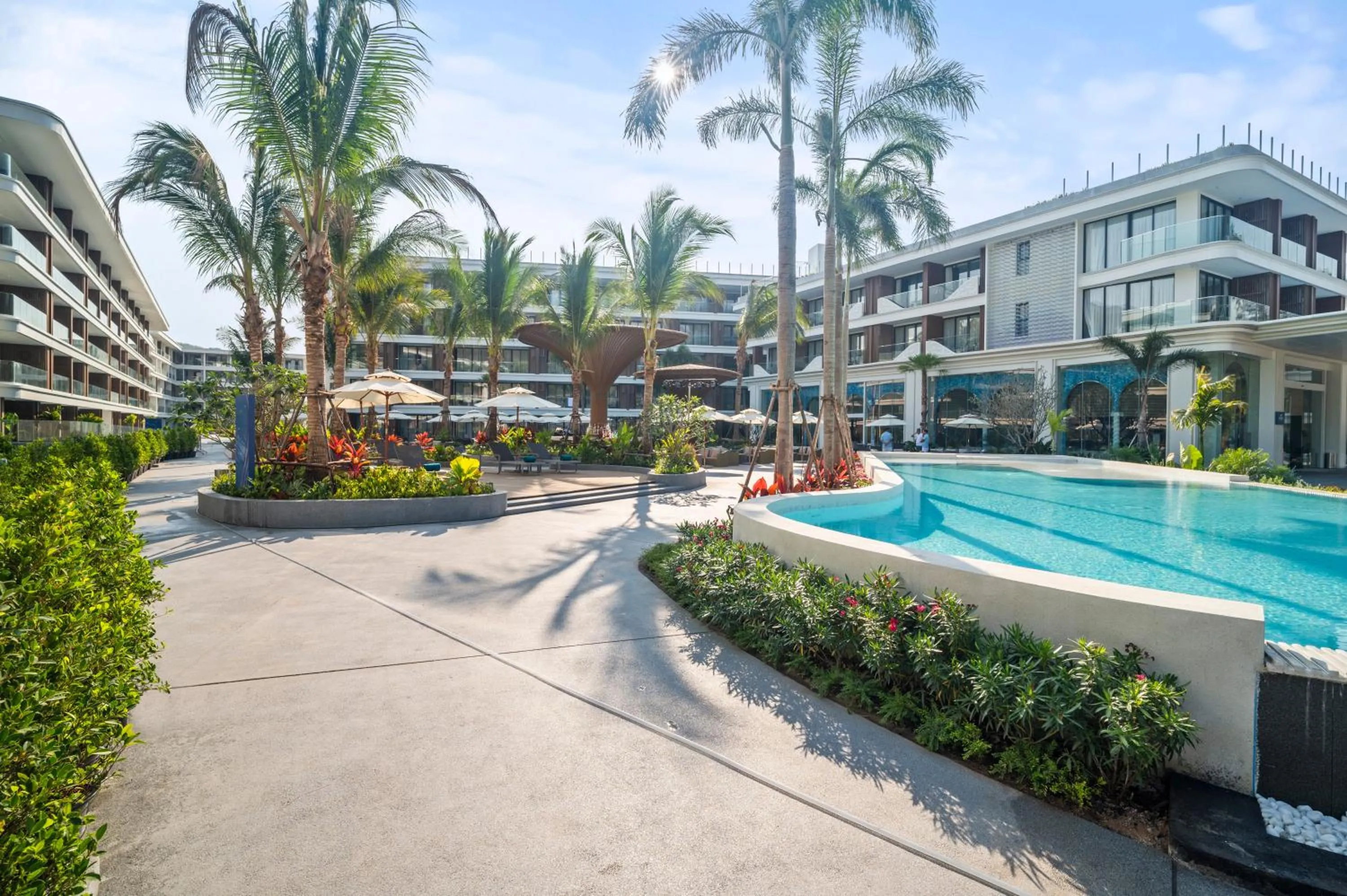 Property building in Kora Beach Resort Phuket