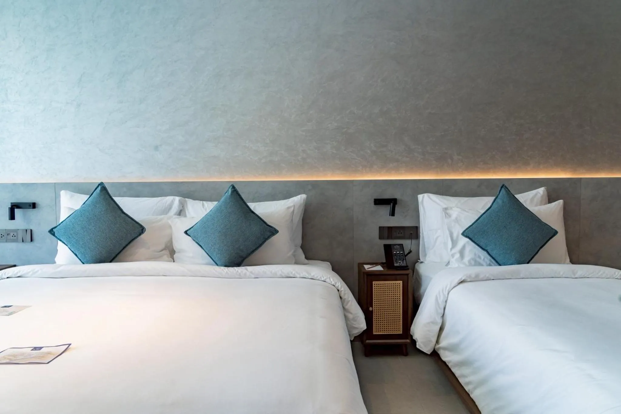 Bed in Kora Beach Resort Phuket