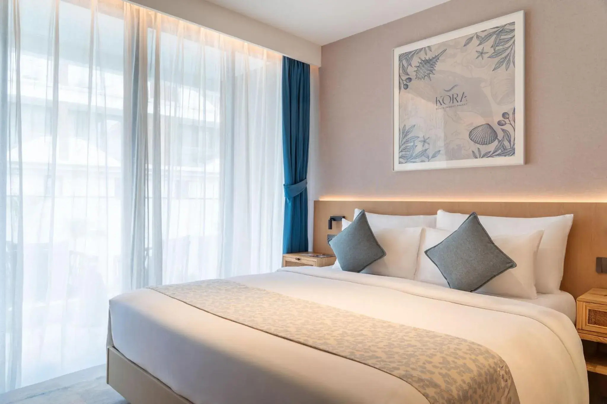 Bed in Kora Beach Resort Phuket Bed in Kora Beach Resort Phuket