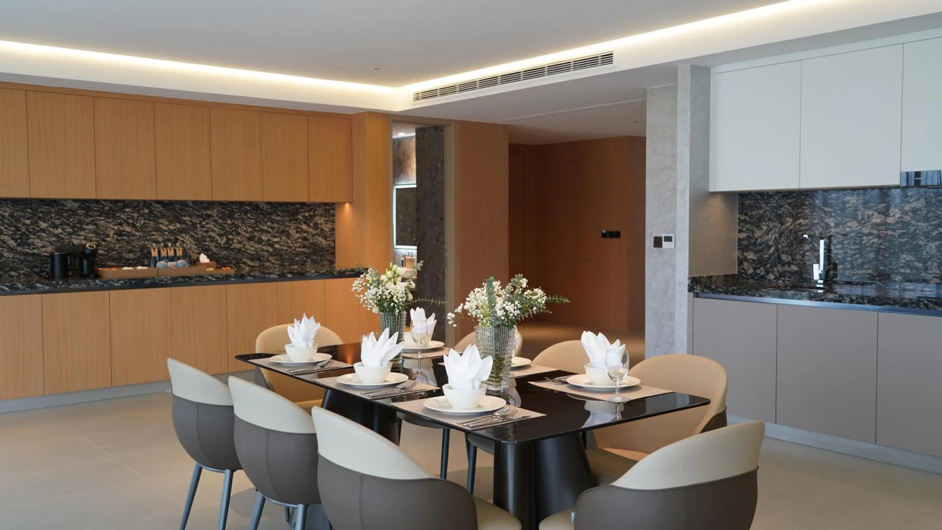 Kitchen or kitchenette in Kora Beach Resort Phuket