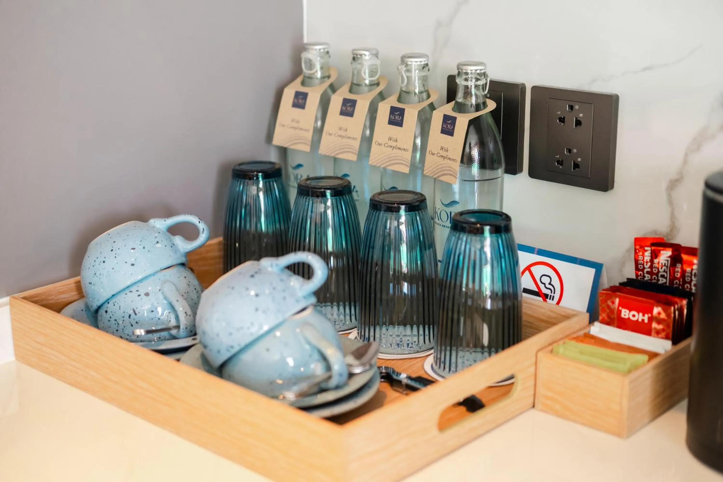 Coffee/tea facilities in Kora Beach Resort Phuket