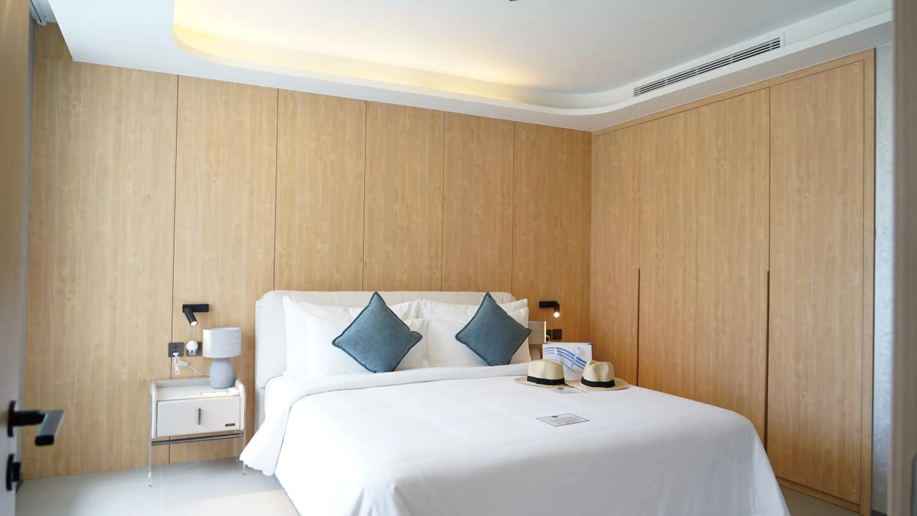 Bed in Kora Beach Resort Phuket