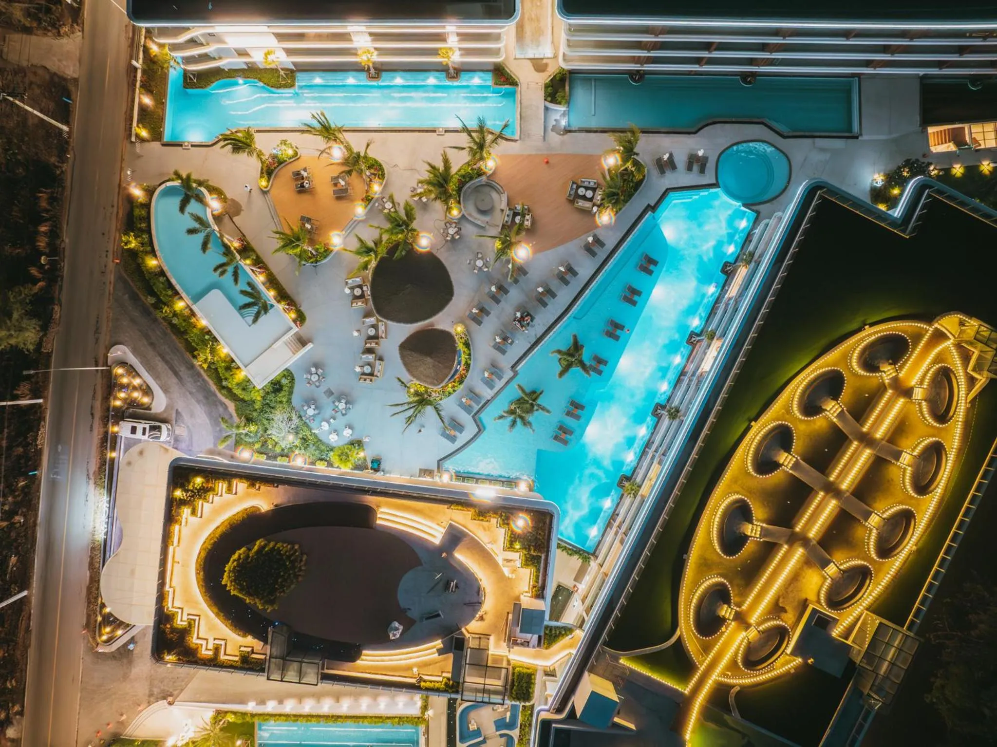 Bird's eye view in Kora Beach Resort Phuket