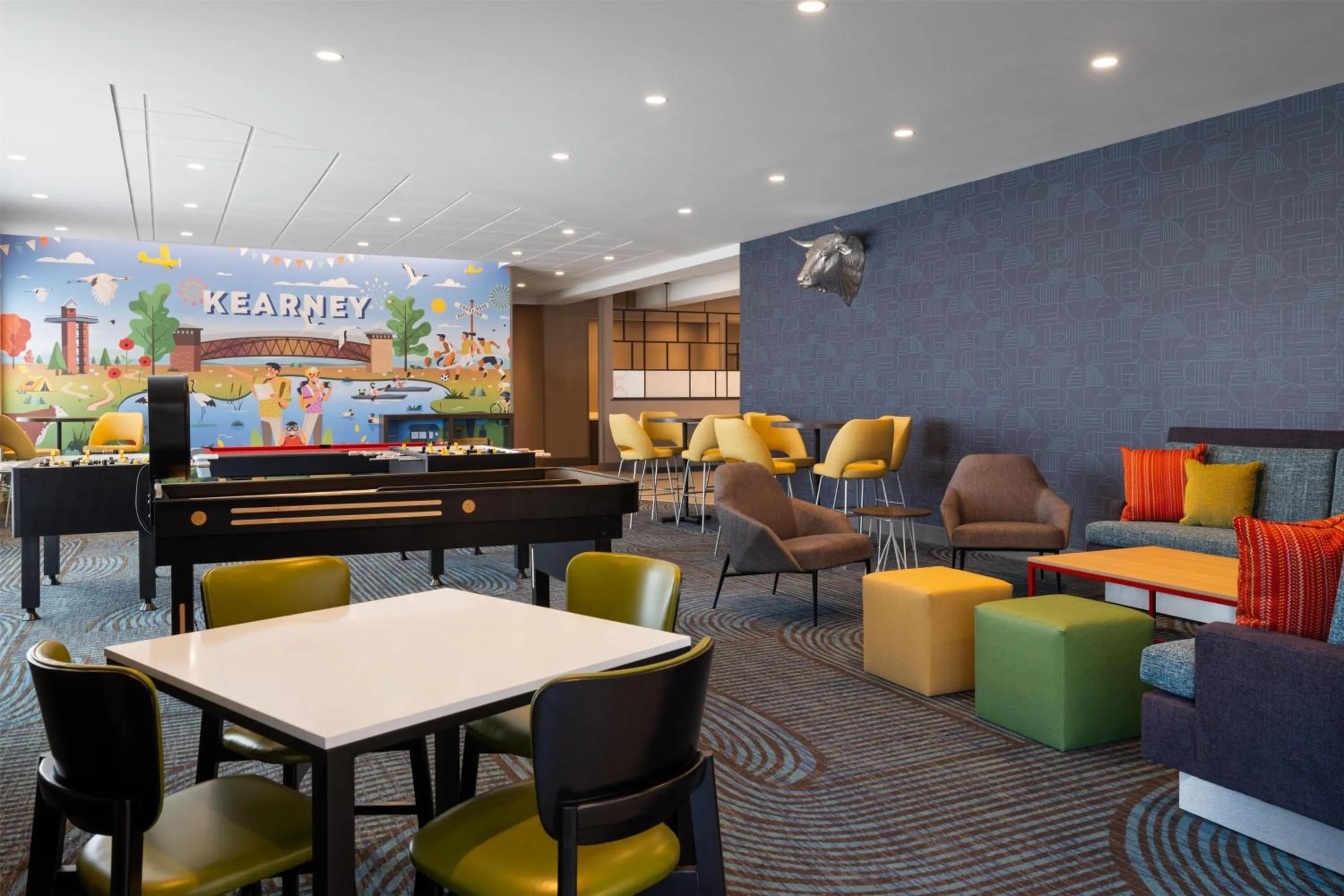 Lobby or reception in Home2 Suites By Hilton Kearney