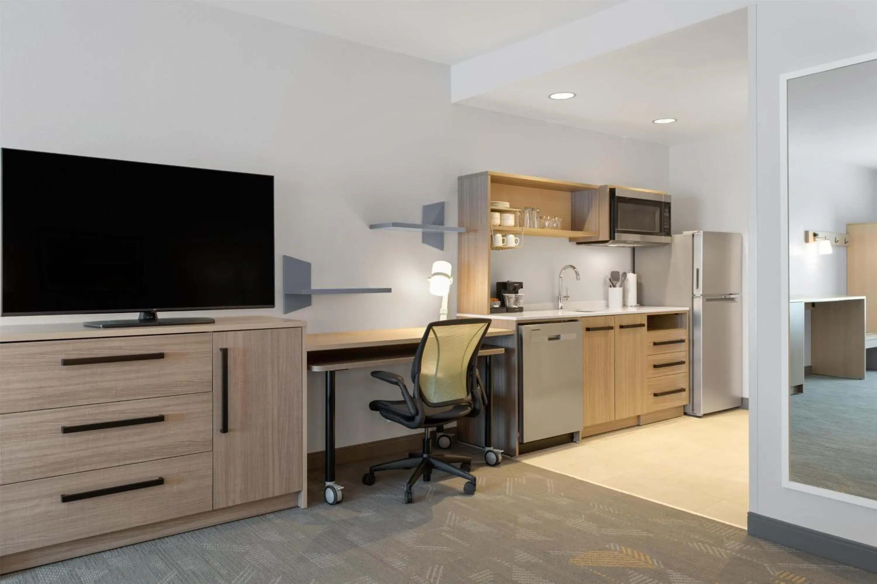 Bedroom in Home2 Suites By Hilton Kearney Bedroom in Home2 Suites By Hilton Kearney