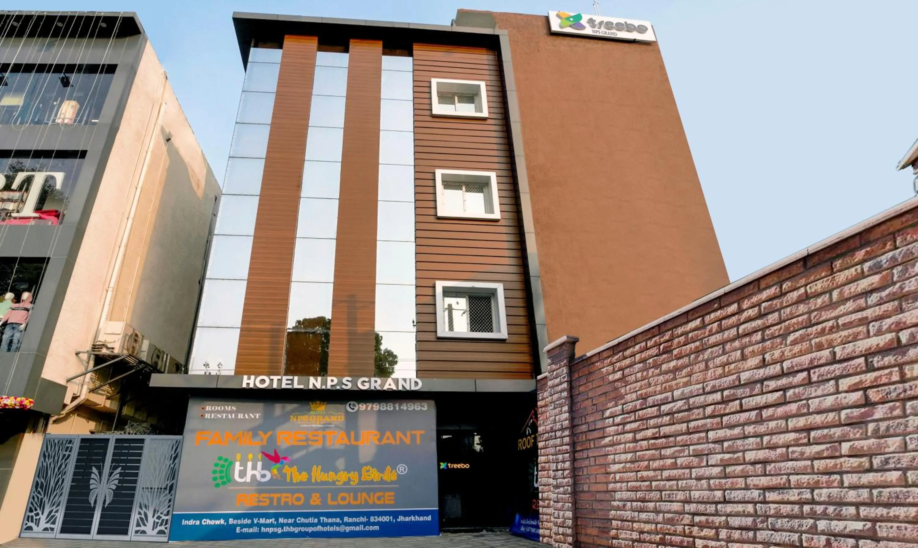 Property building in Treebo NPS Grand, Ranchi Railway Station