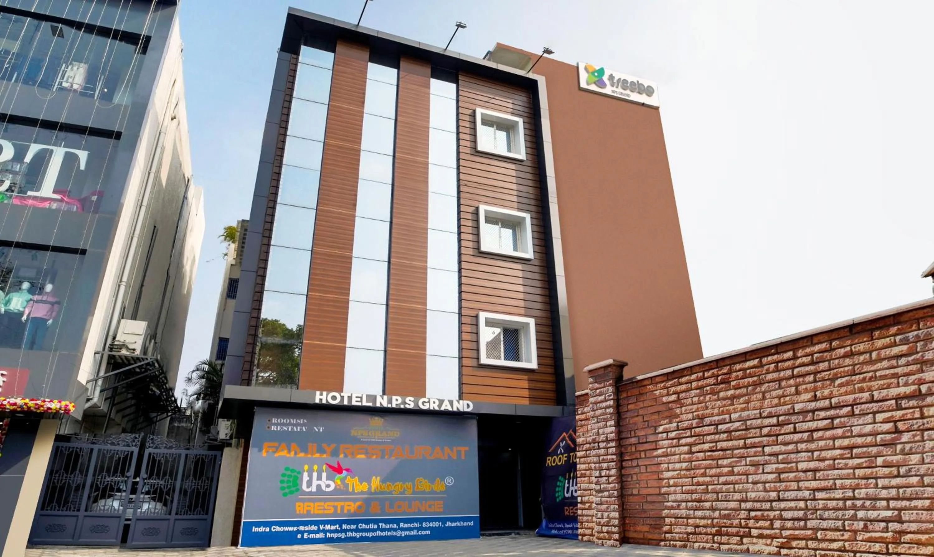 Property building in Treebo NPS Grand, Ranchi Railway Station