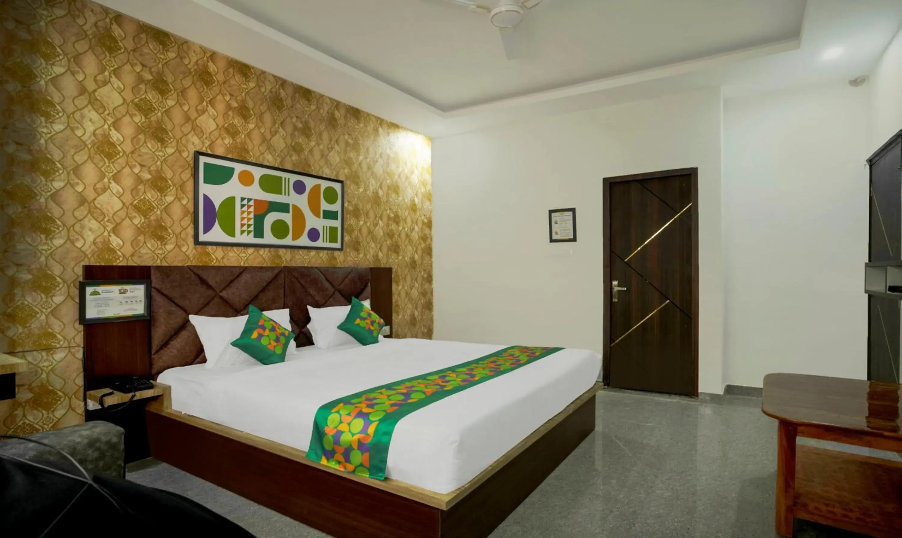 Bedroom, Bed in Treebo NPS Grand, Ranchi Railway Station Bedroom, Bed in Treebo NPS Grand, Ranchi Railway Station