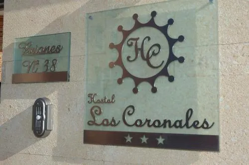 Logo/Certificate/Sign in Hostal Los Coronales