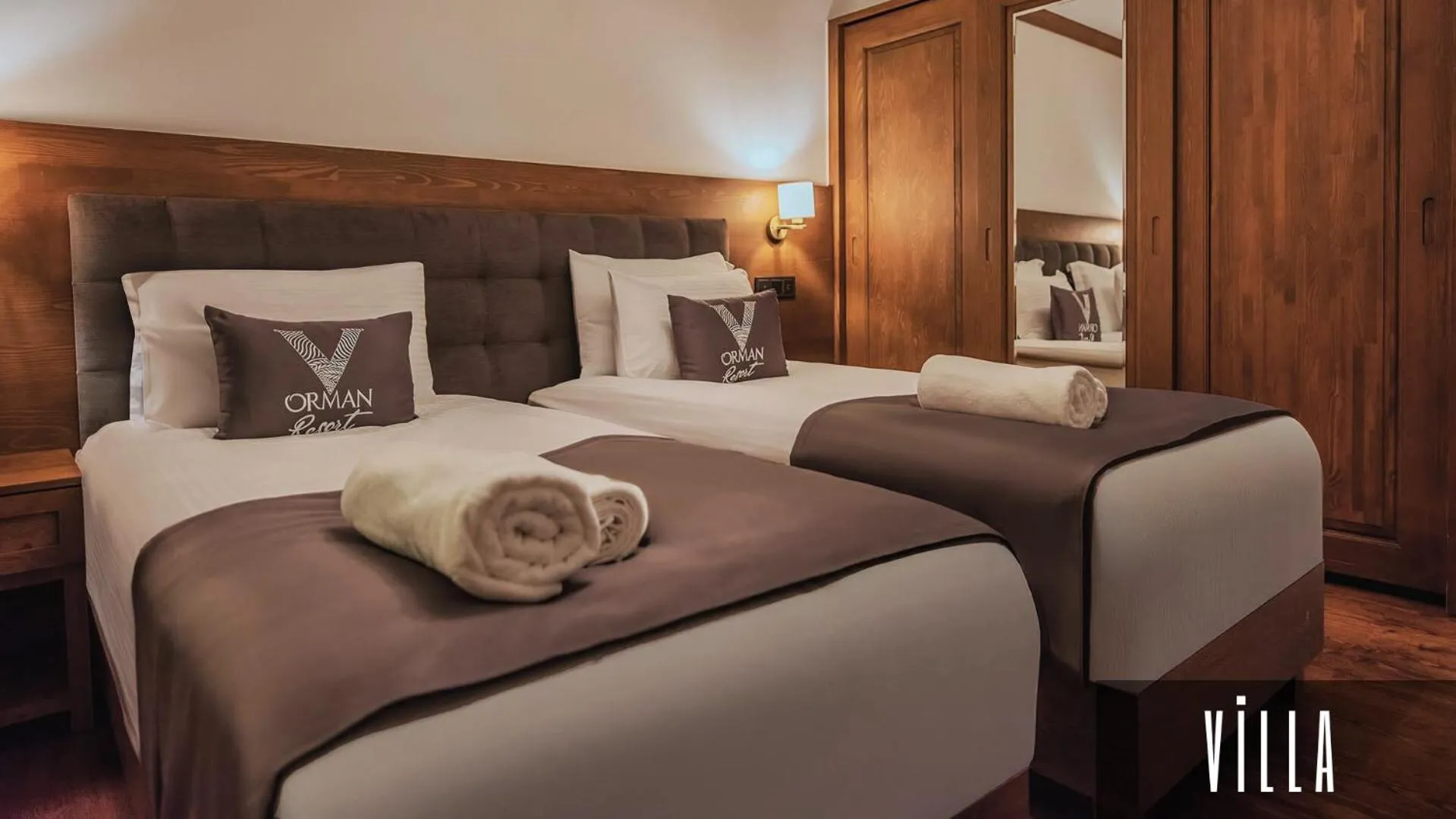 Bed in V Orman Resort