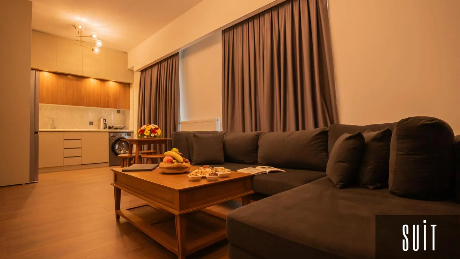 Seating area in V Orman Resort