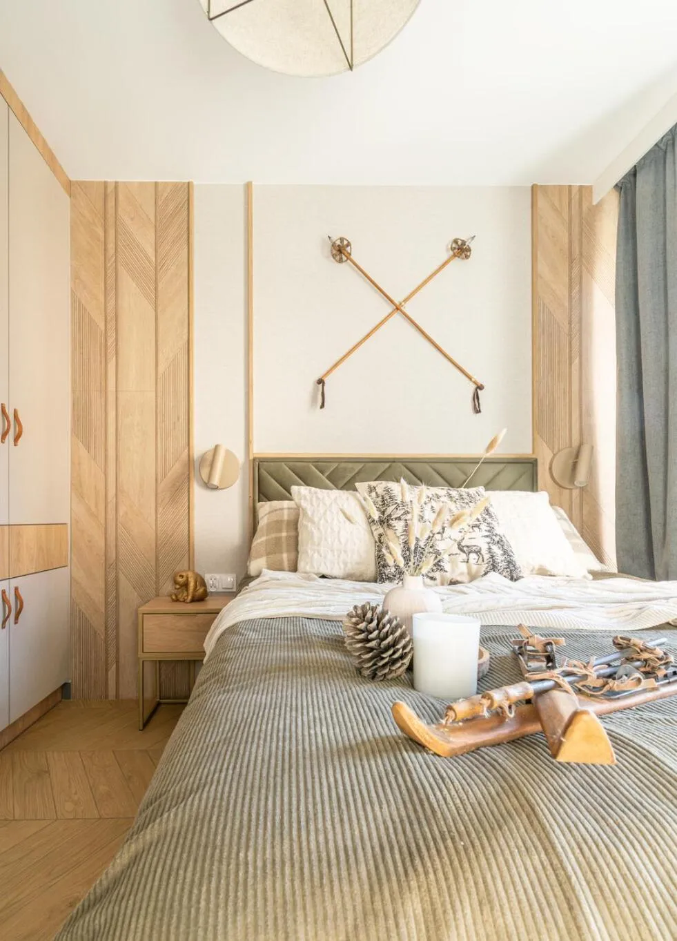 Bed in Cyrhla Apartamenty - sauna, playroom, free parking & wifi