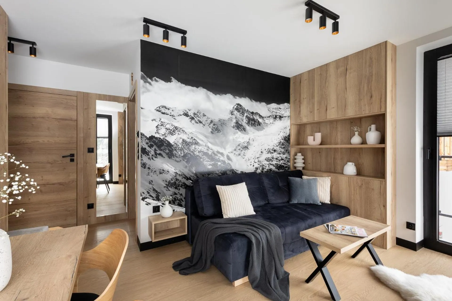 Living room in Cyrhla Apartamenty - sauna, playroom, free parking & wifi