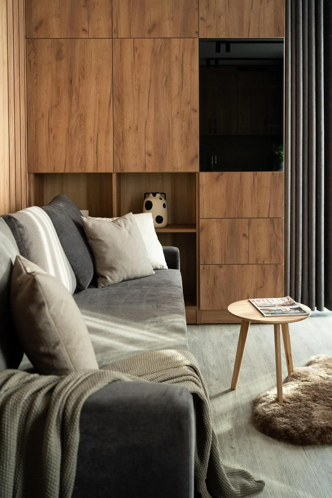 Living room in Cyrhla Apartamenty - sauna, playroom, free parking & wifi