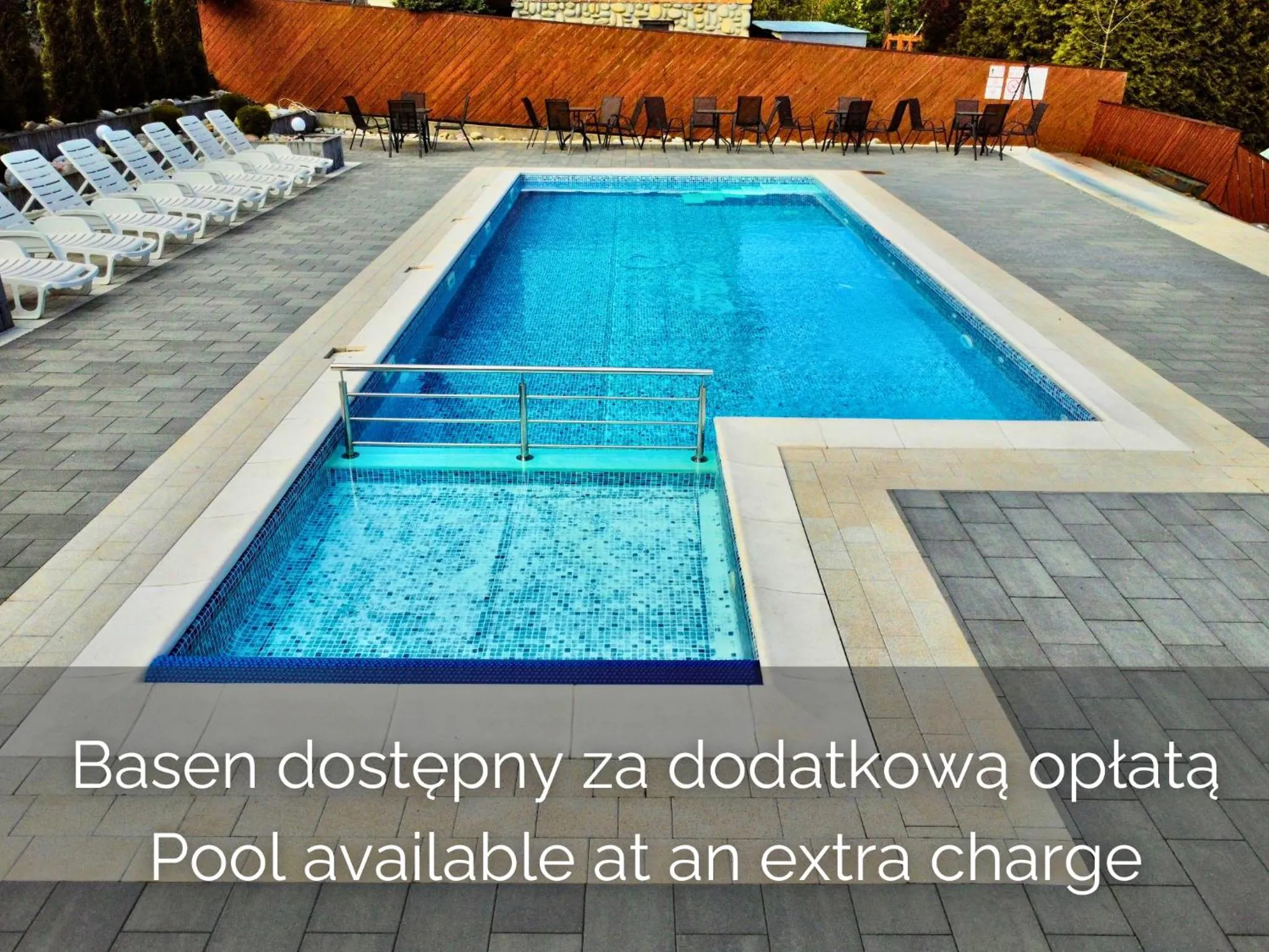 Swimming pool in Cyrhla Apartamenty - sauna, playroom, free parking & wifi