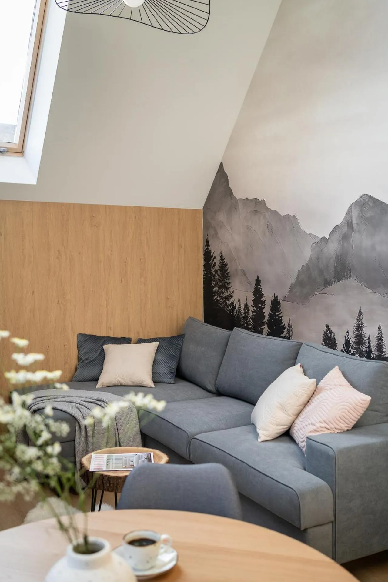 Living room in Cyrhla Apartamenty - sauna, playroom, free parking & wifi