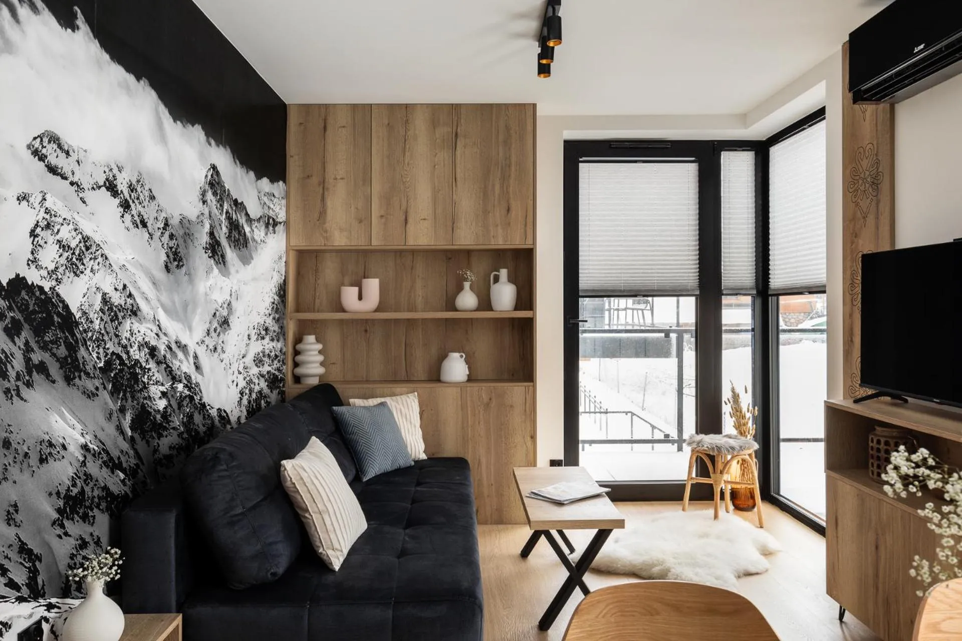 Living room in Cyrhla Apartamenty - sauna, playroom, free parking & wifi