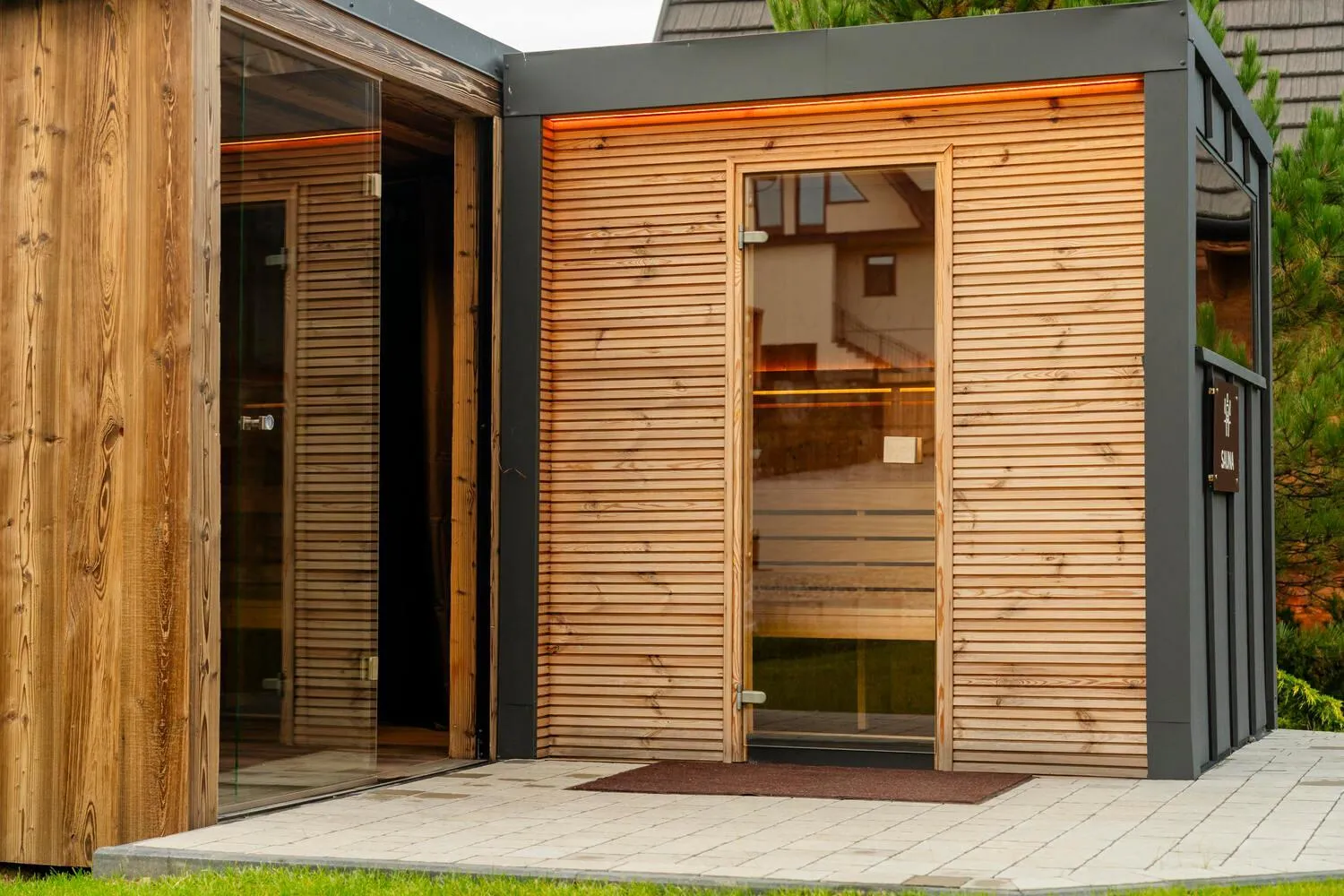 Sauna in Cyrhla Apartamenty - sauna, playroom, free parking & wifi