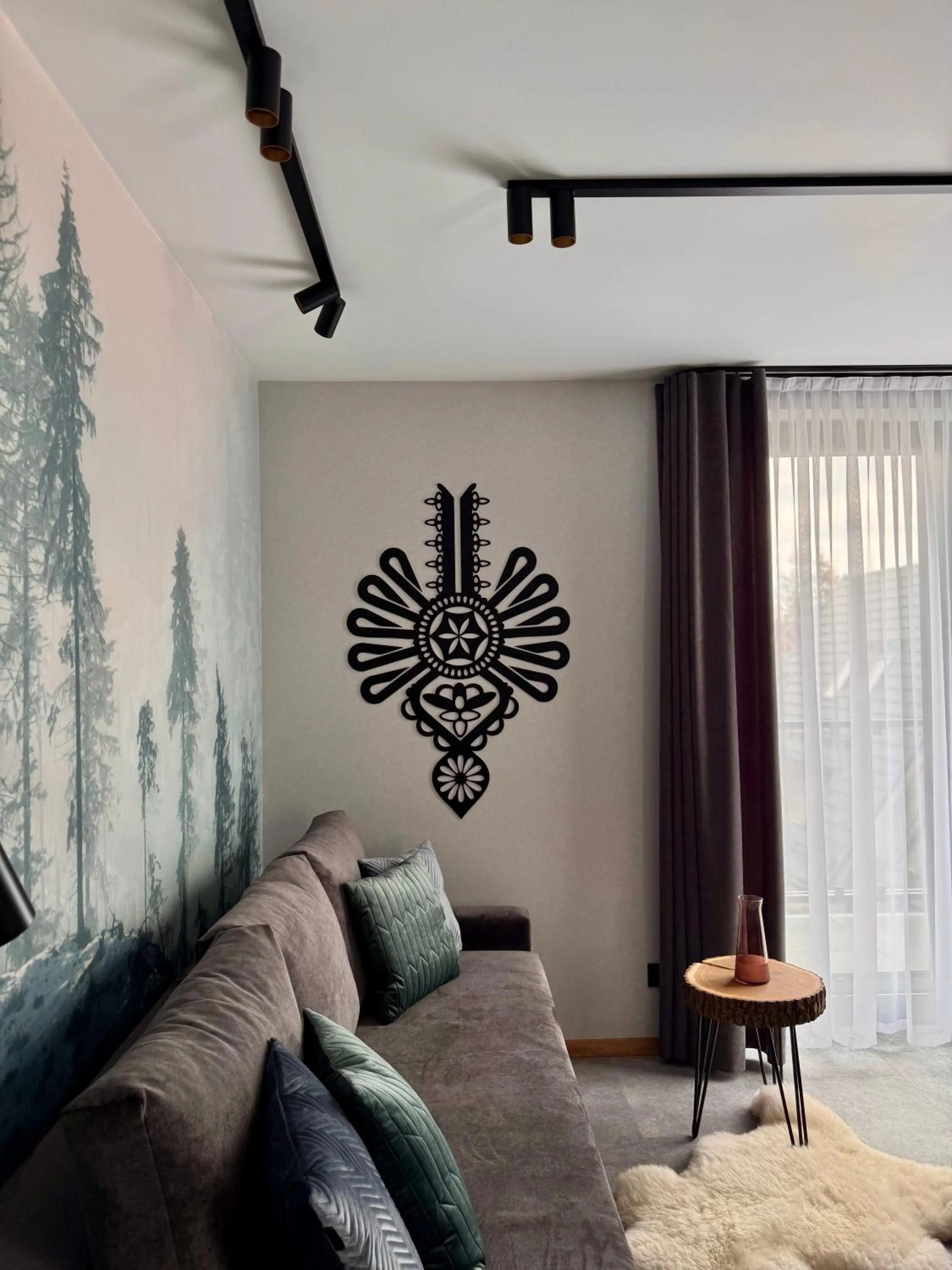 Living room in Cyrhla Apartamenty - sauna, playroom, free parking & wifi