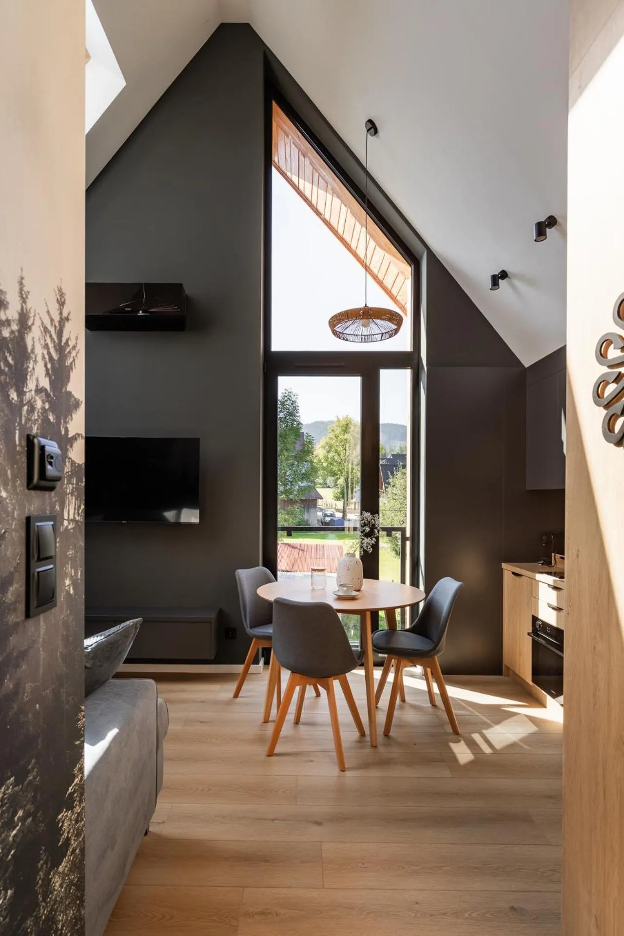 View (from property/room) in Cyrhla Apartamenty - sauna, playroom, free parking & wifi