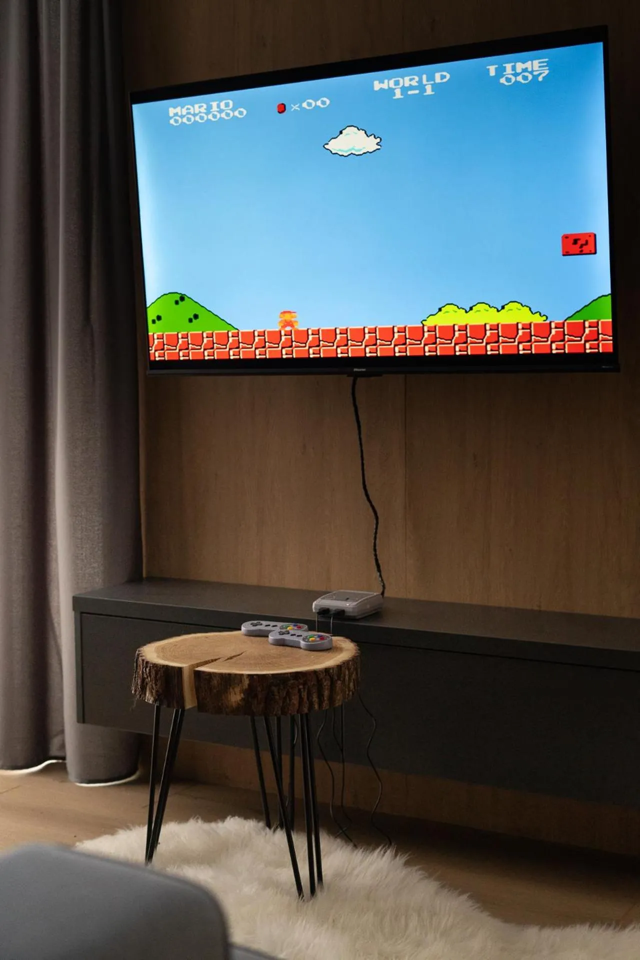 Evening entertainment in Cyrhla Apartamenty - sauna, playroom, free parking & wifi