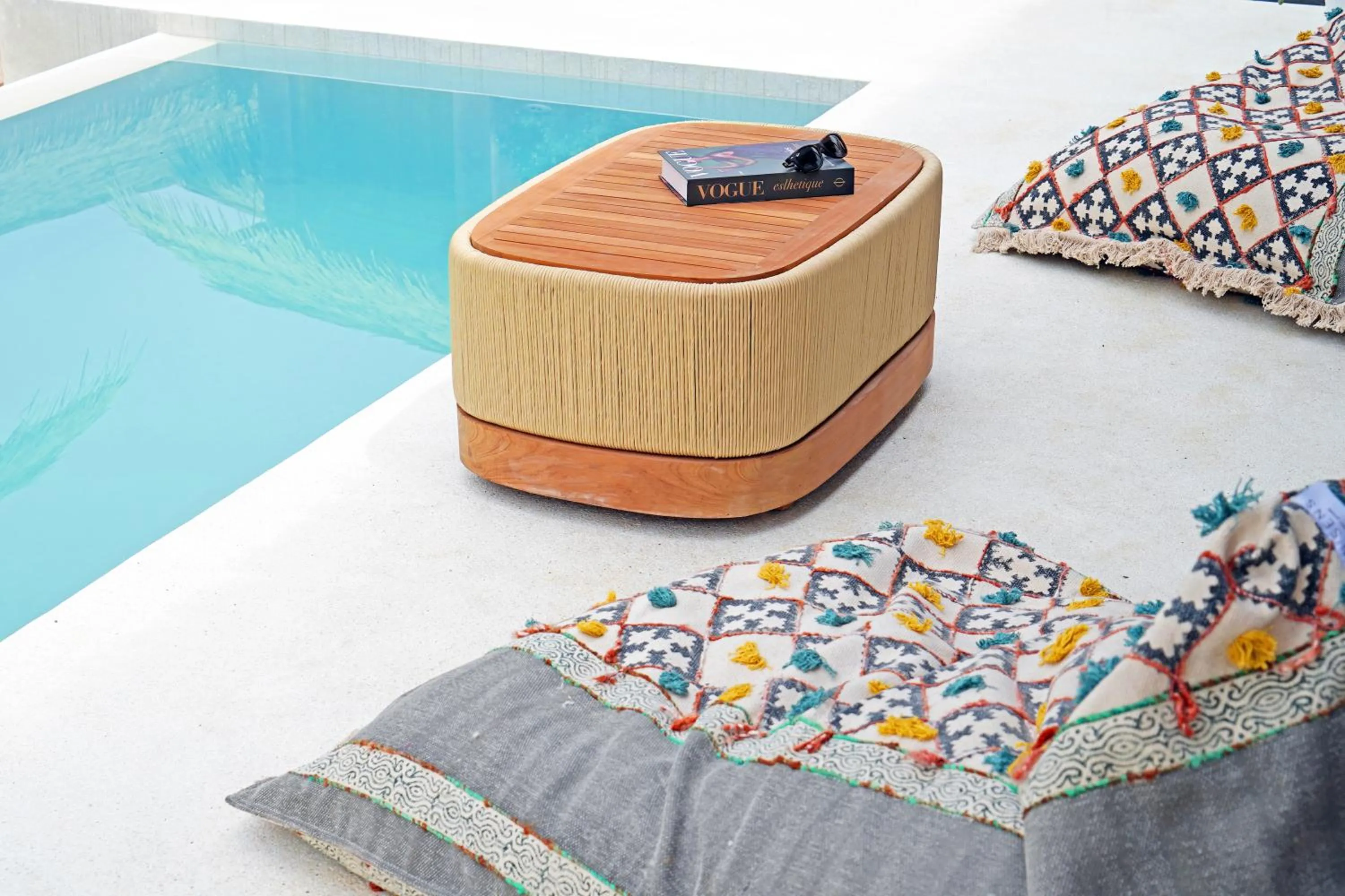 Pool view in The Deck Cottages Samui