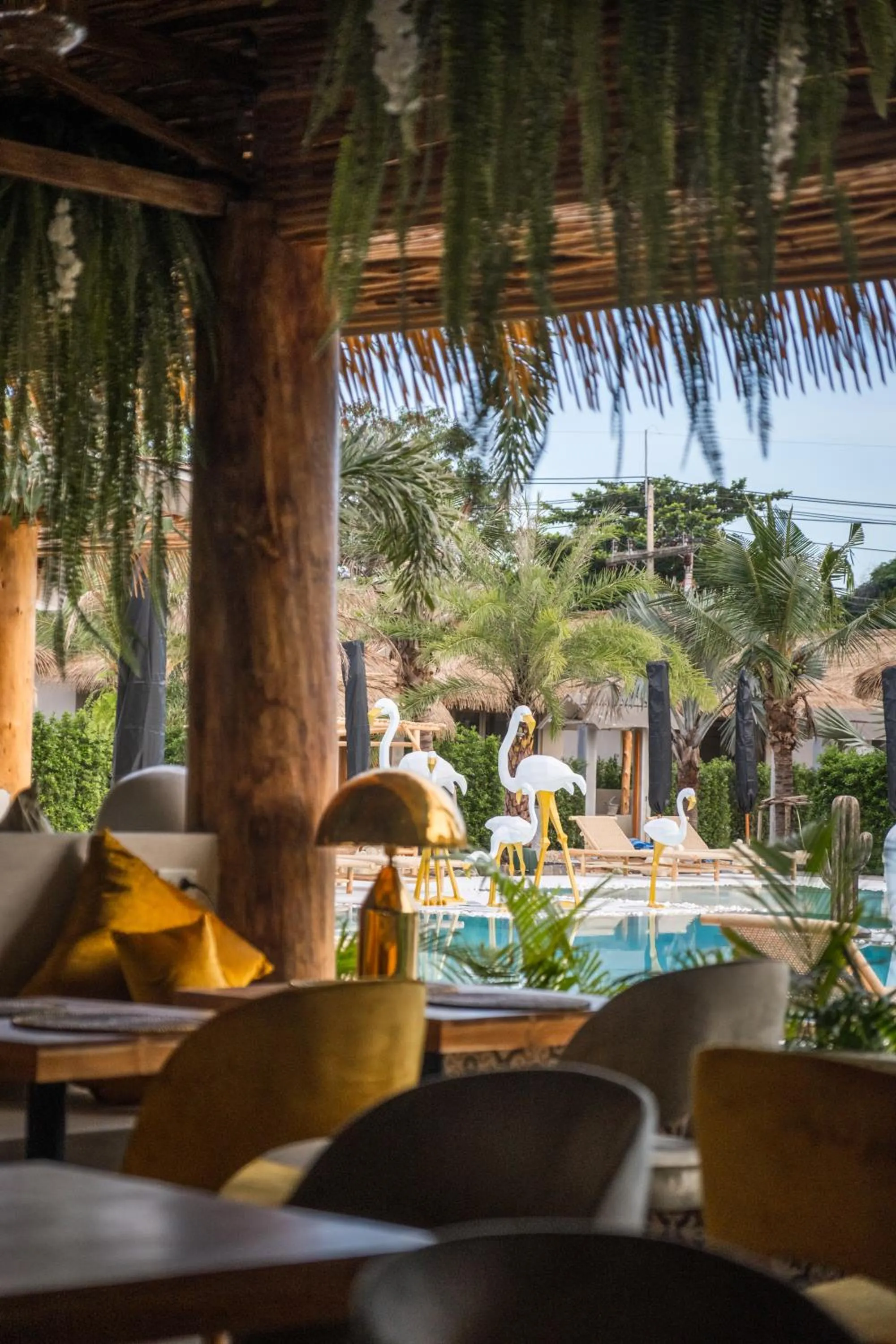 Restaurant/places to eat in The Deck Cottages Samui