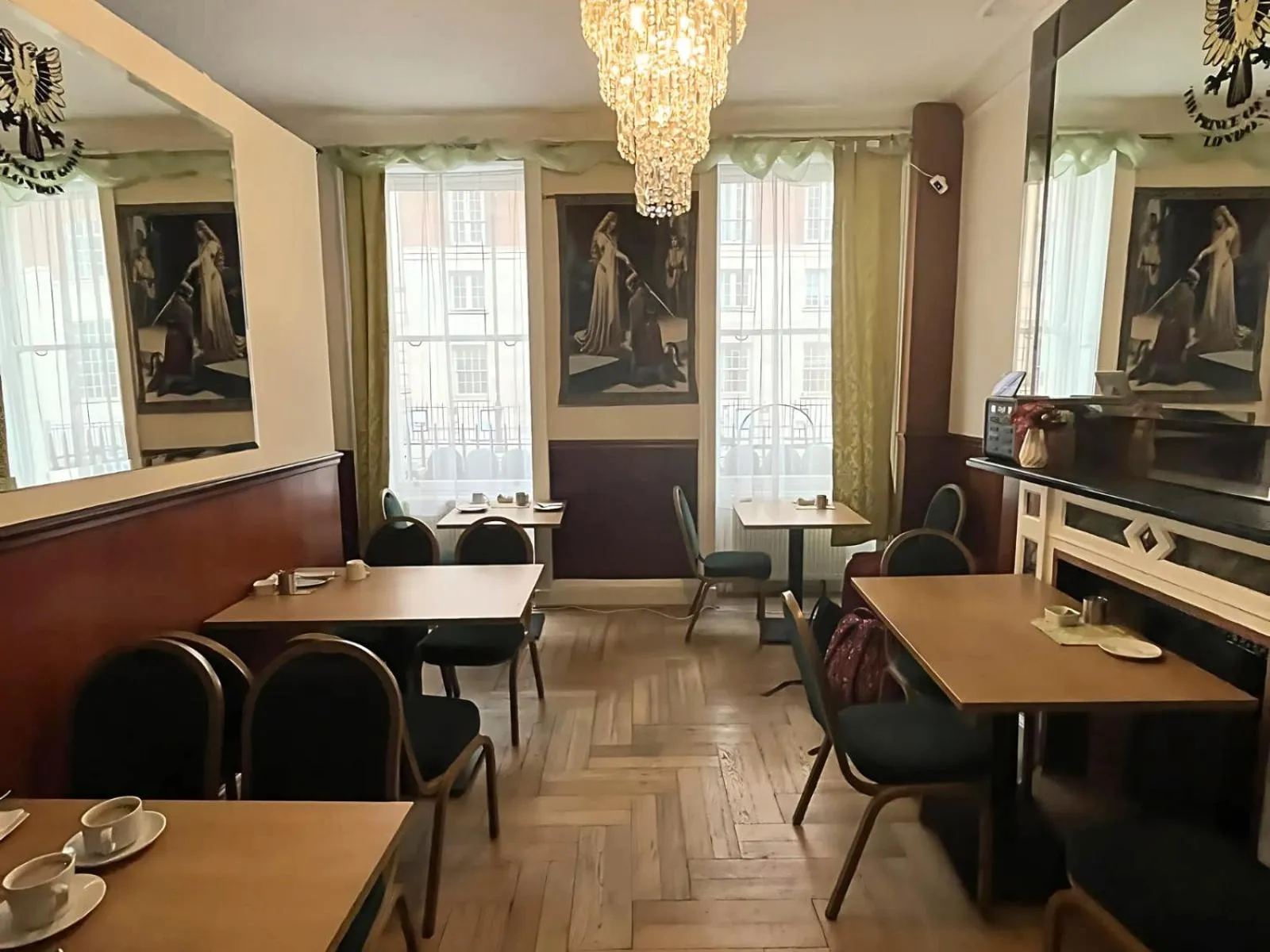 Seating area in The Marker Hotel