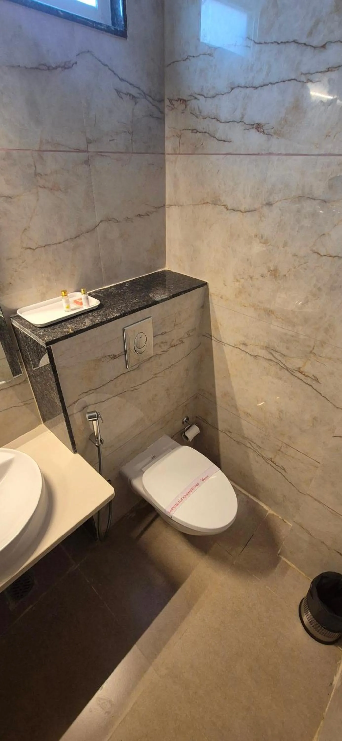 Toilet in Hotel Vishwam Residency