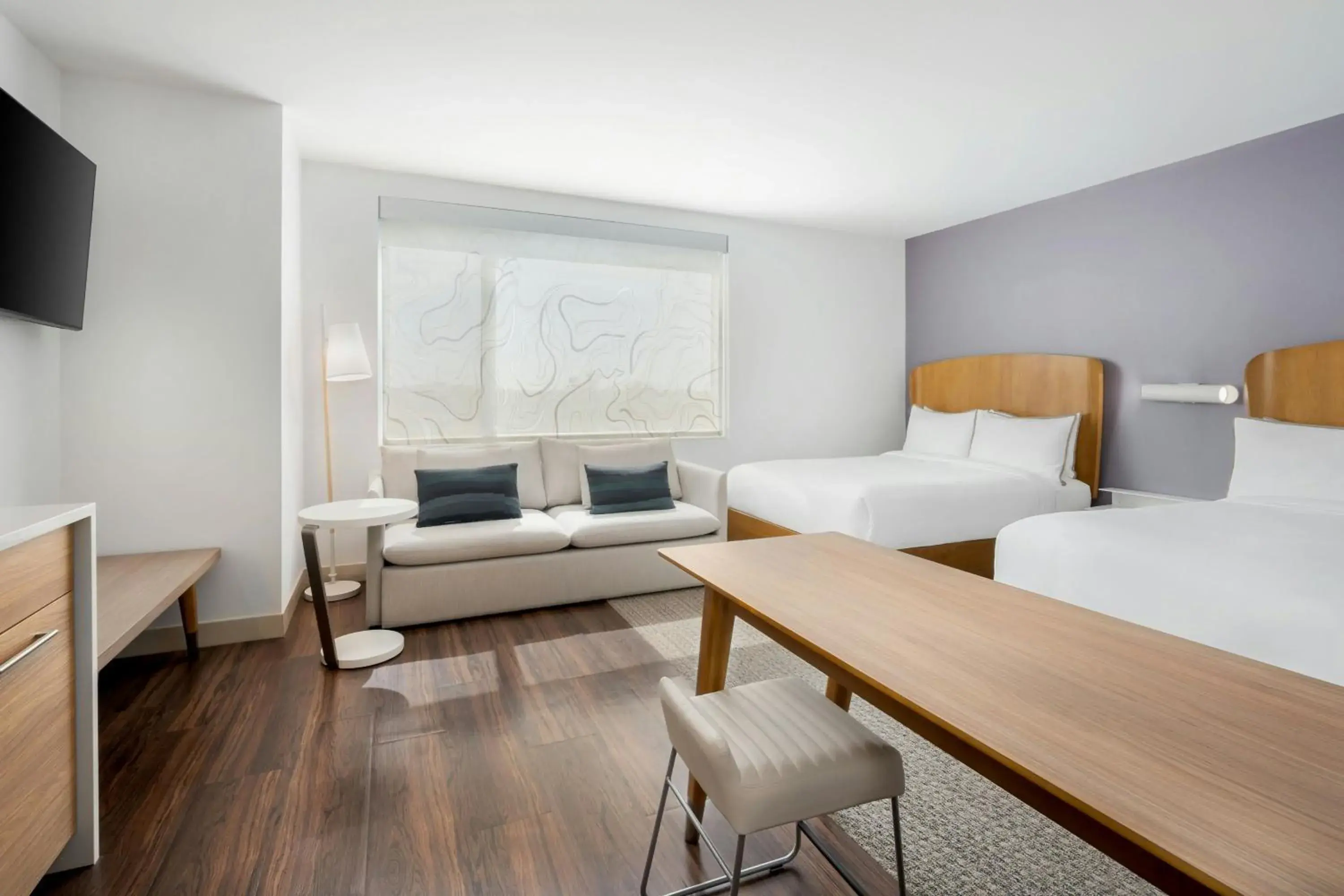 Queen Studio with Non-Private Sofa Bed - Hearing Accessible in Element Savannah Midtown Queen Studio with Non-Private Sofa Bed - Hearing Accessible in Element Savannah Midtown